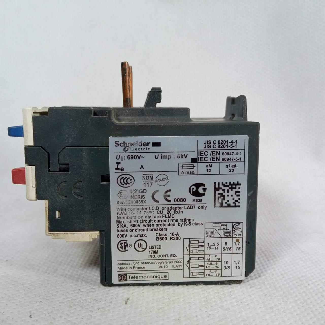 Schneider Electric Thermal Overload Relay LRD22 in Pakistan thumbnail 4