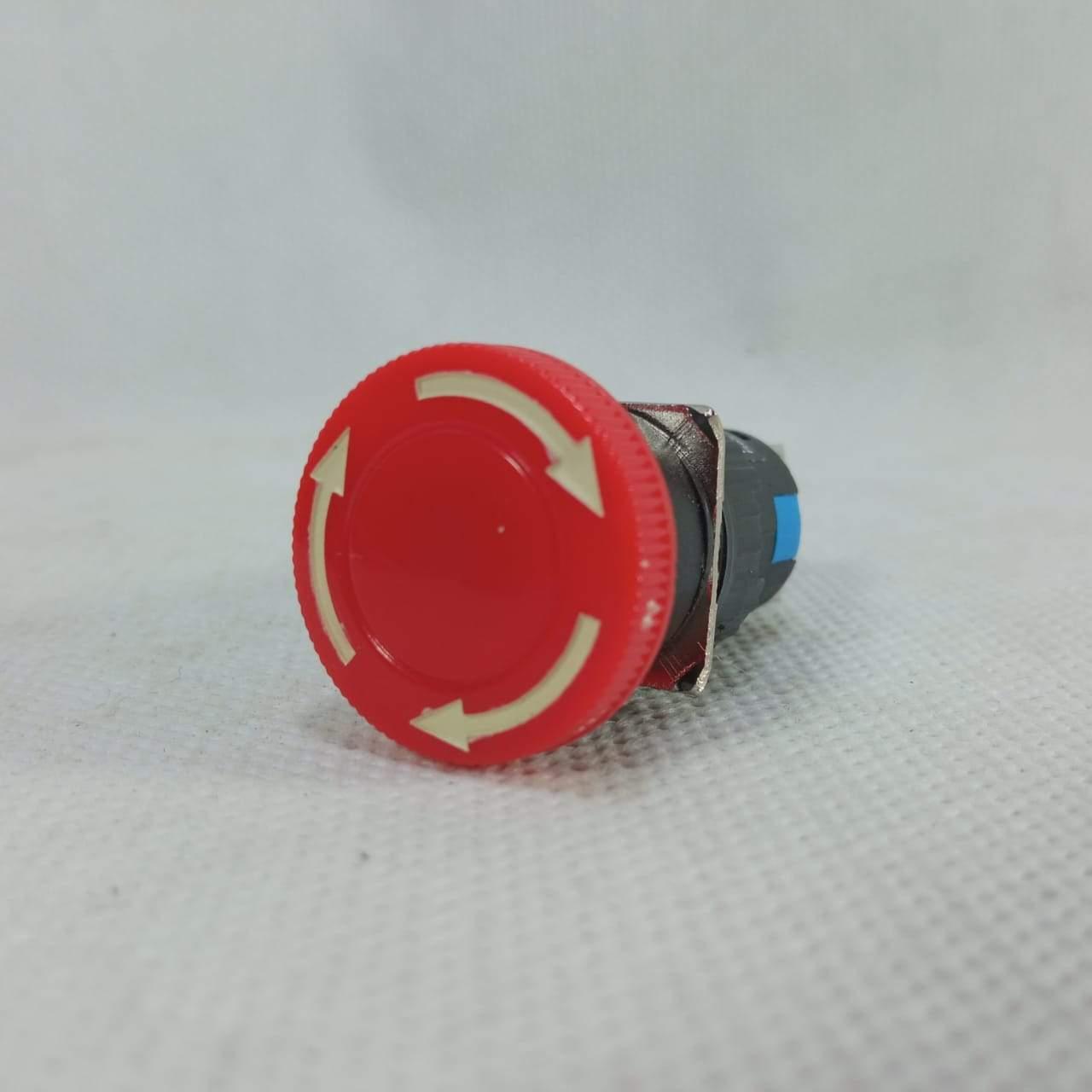 Emergency Stop Button Switch 16mm 6 Pins LAZ16-22ZS in Pakistan