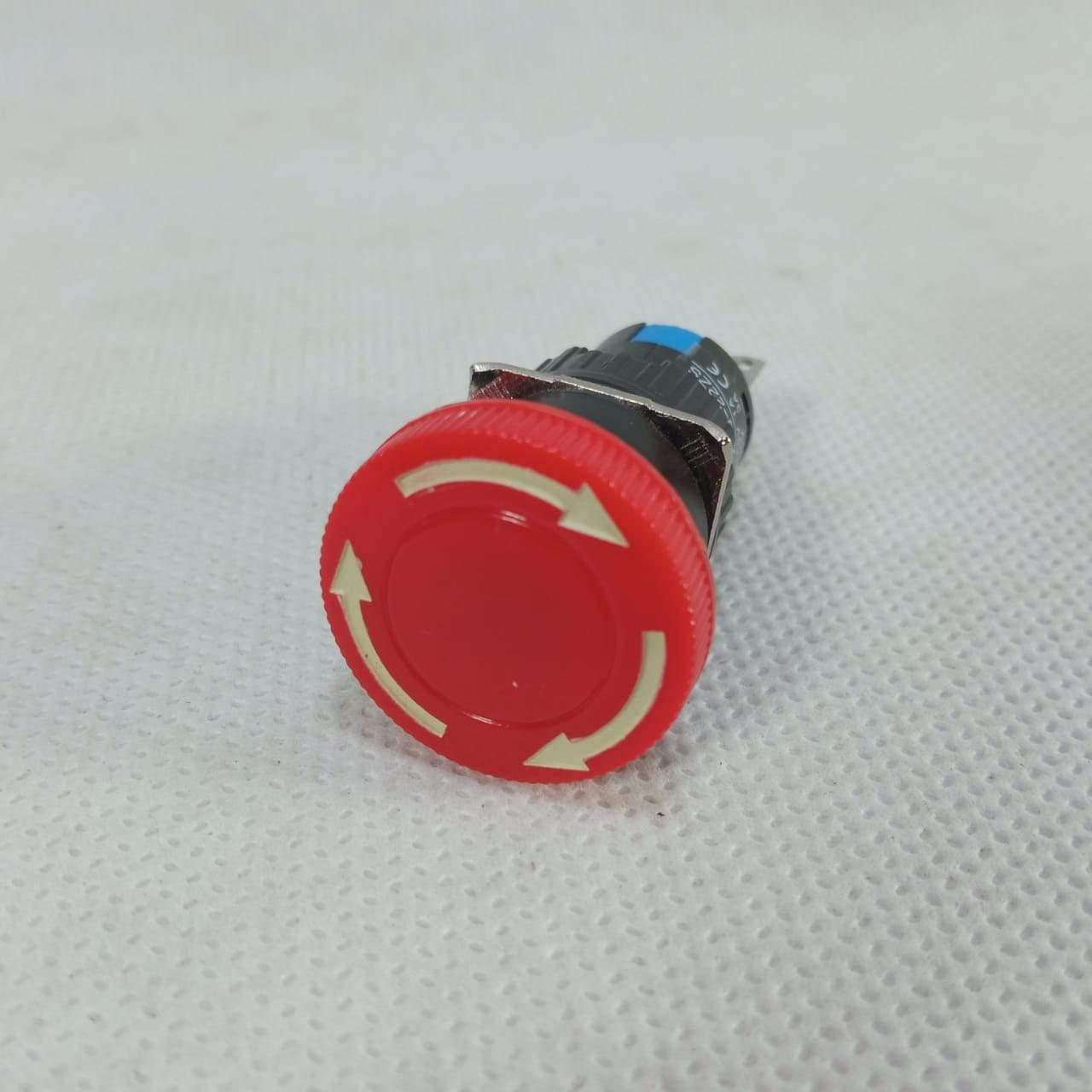 Emergency Stop Button Switch 16mm 6 Pins LAZ16-22ZS in Pakistan thumbnail 3