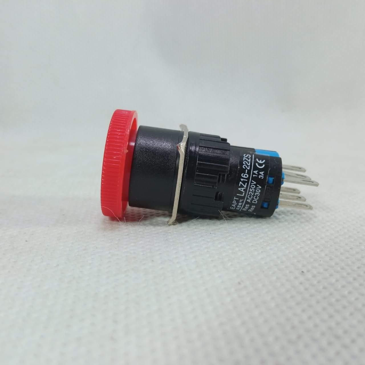 Emergency Stop Button Switch 16mm 6 Pins LAZ16-22ZS in Pakistan thumbnail 7