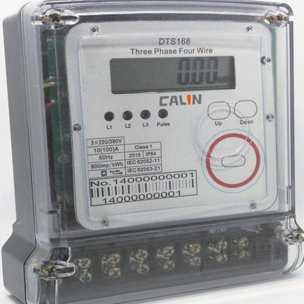 DTS168 Three Phase Four Wire Whole Current Energy Meter in Pakistan thumbnail 2