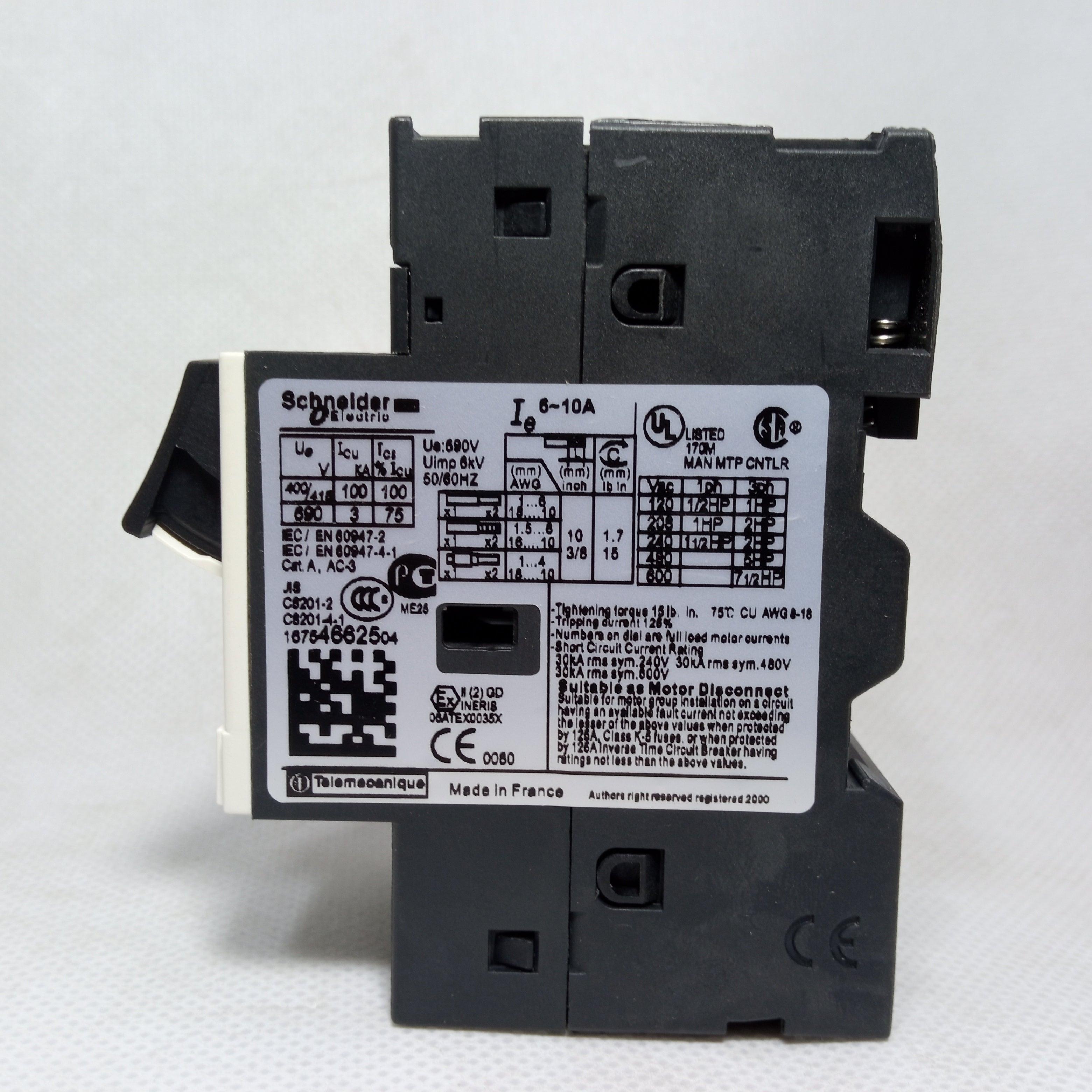 Schneider Motor circuit breaker GV2ME14 China in Pakistan thumbnail 3