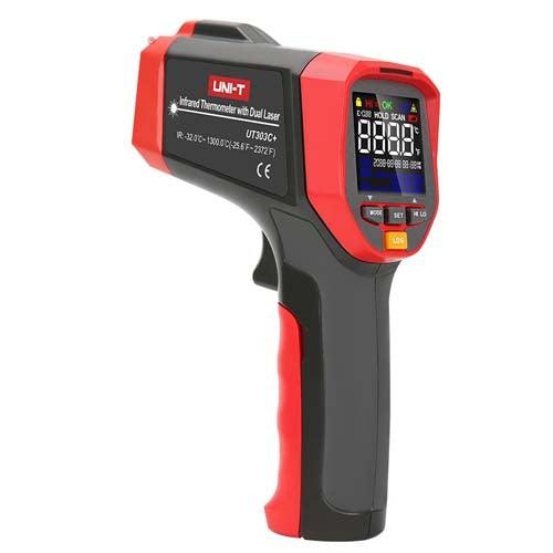 1300℃ UNI T Digital Infrared IR Professional Thermometer UT303C+ in Pakistan thumbnail 2