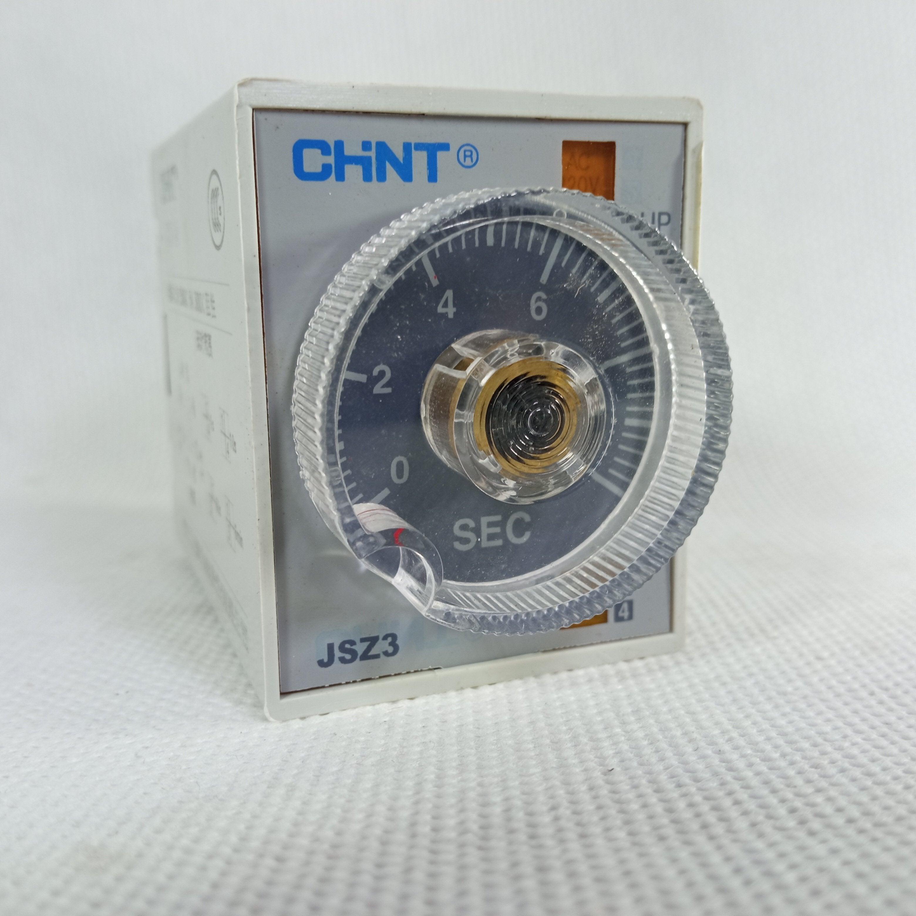 CHINT JSZ3 220VAC Time Relay Electricity Timing Relay Time Delay in Pakistan