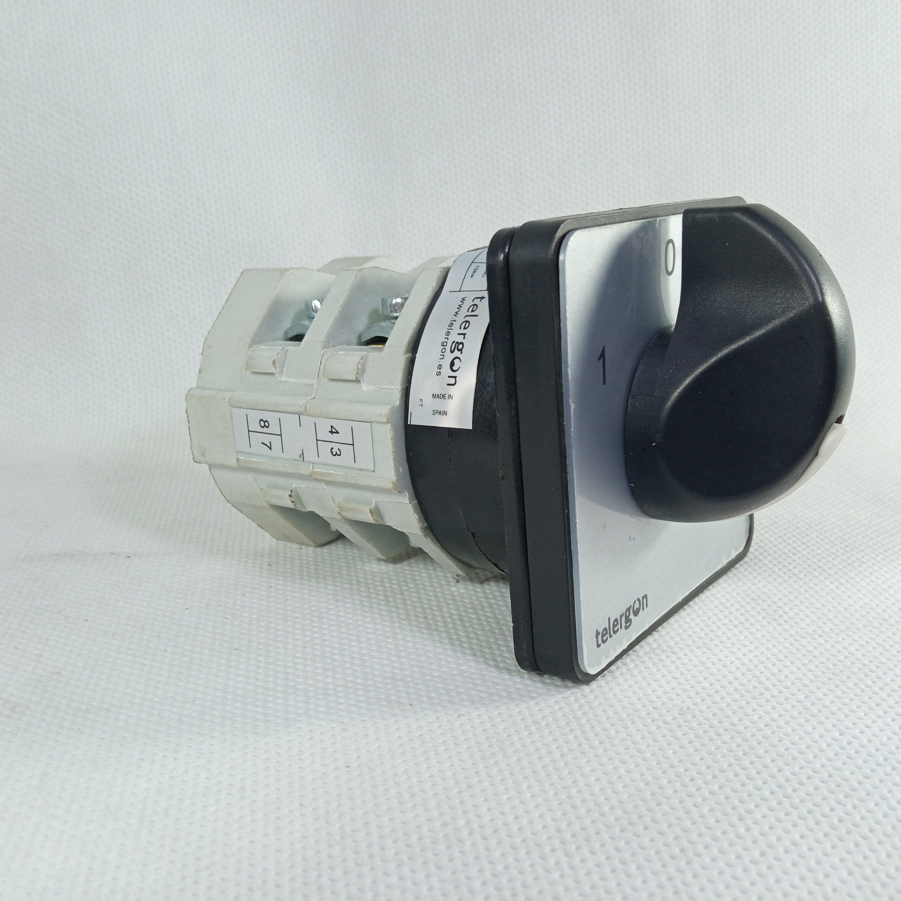 TELERGON 63A Cam Switch 1-0-2  Rotary Changeover Switches in Pakistan - 32/3