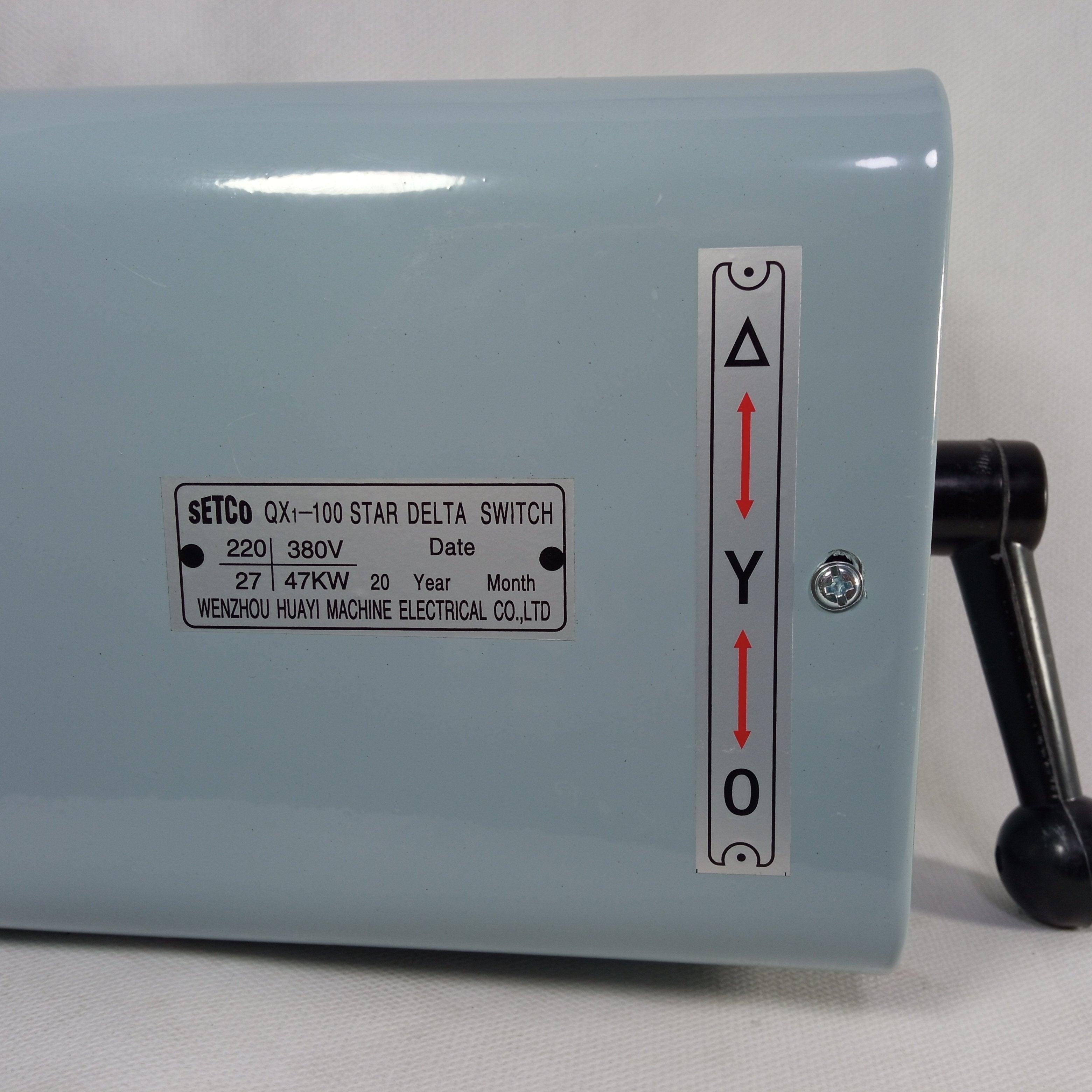 SETCO QX1-100 Star Delta Switch 380V 47KW in Pakistan thumbnail 3