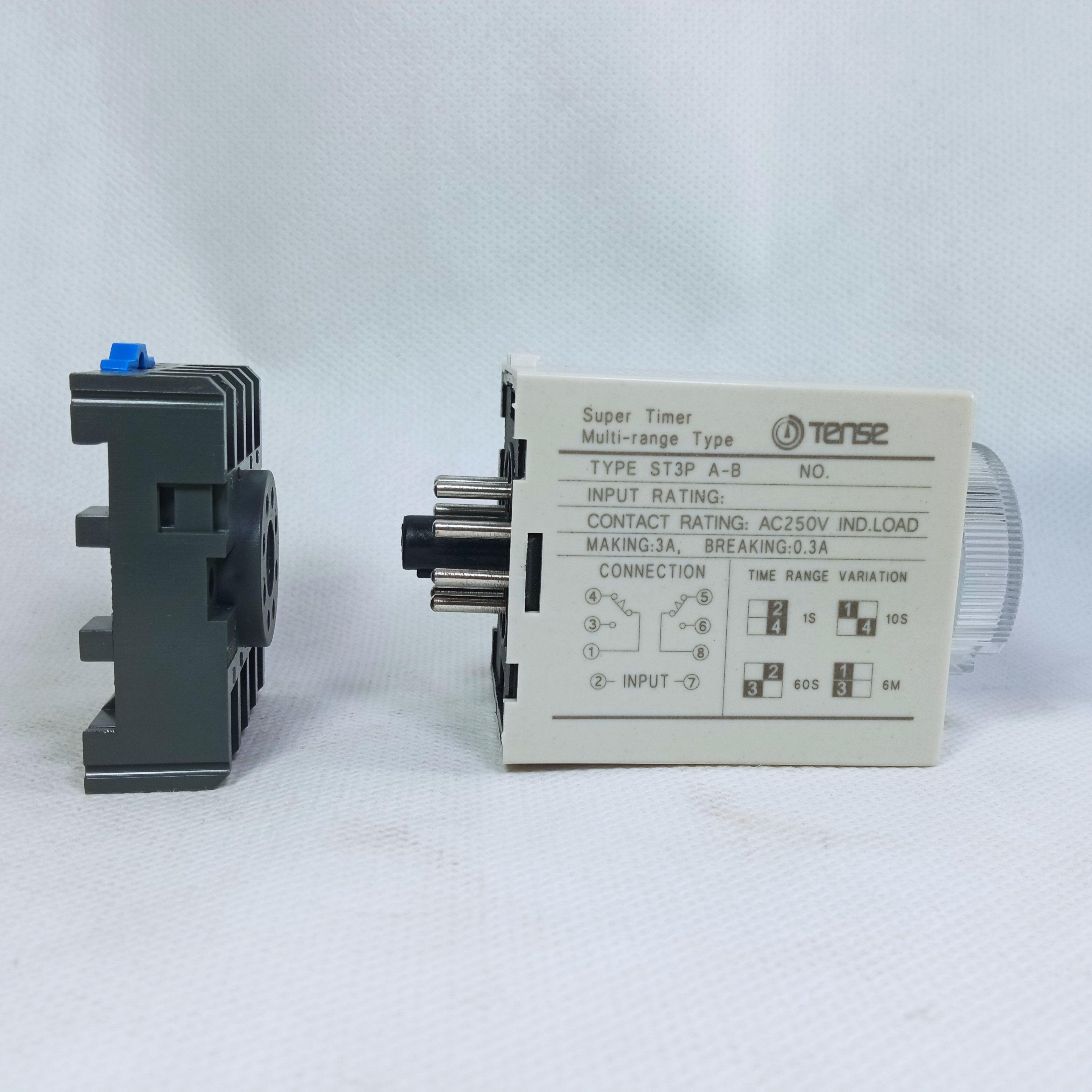 TENSE ST3P A-B Super Timer Multi Range AC220V in Pakistan thumbnail 3