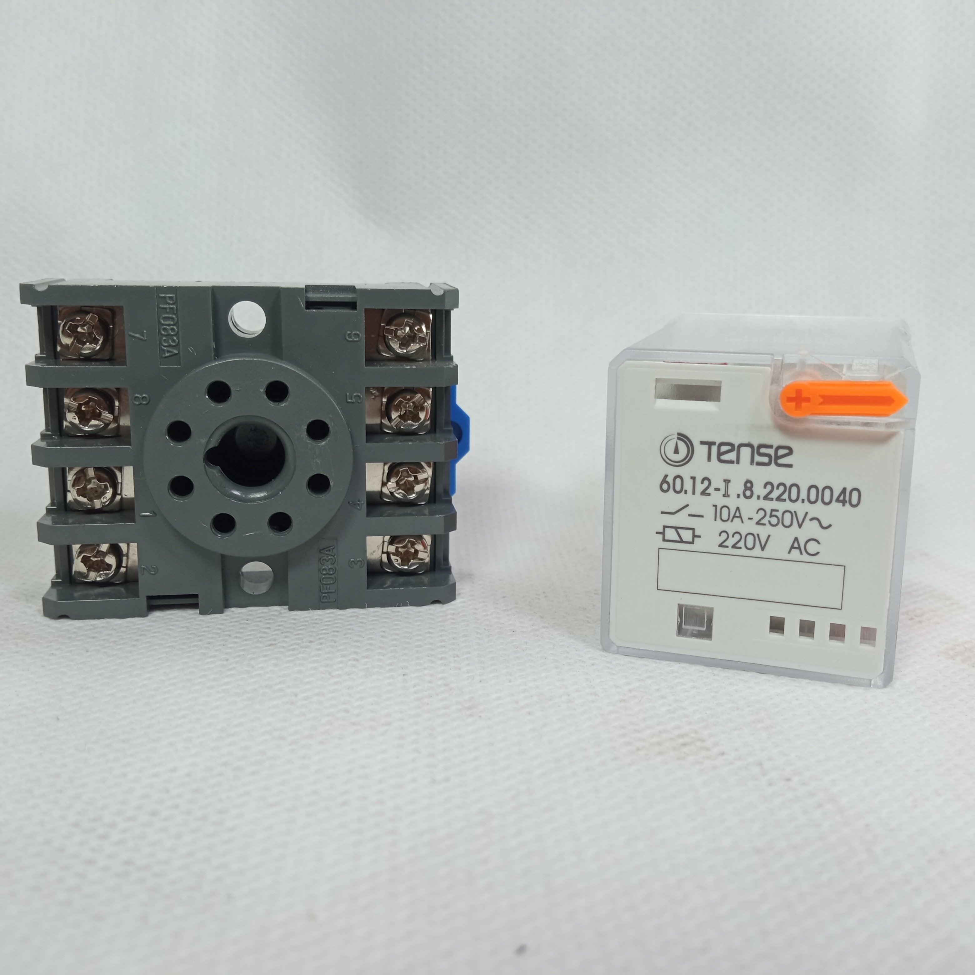 Tense Relay 8 Pin 10A-250V AC 220V in Pakistan thumbnail 5