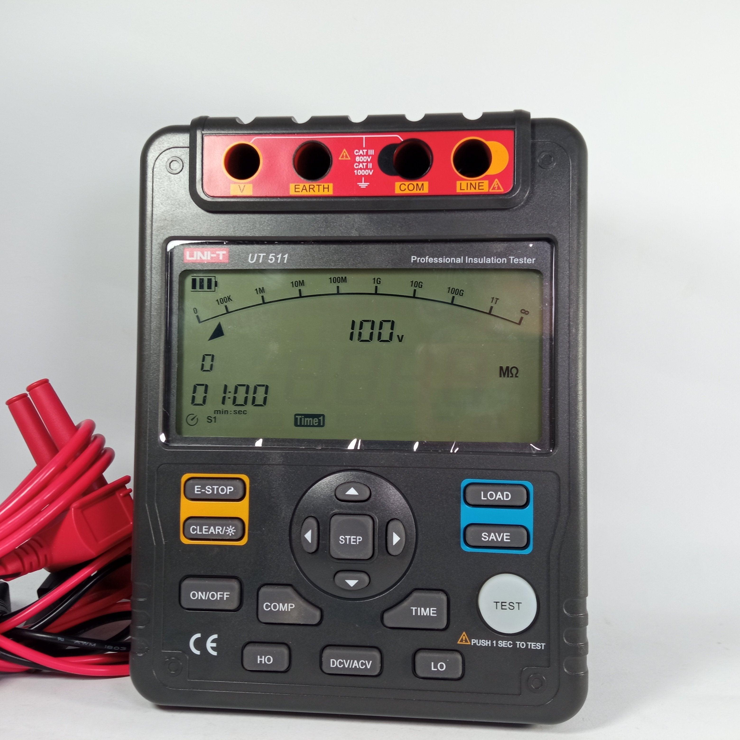 UNI T Digital Insulation Resistance Meter UT511 in Pakistan