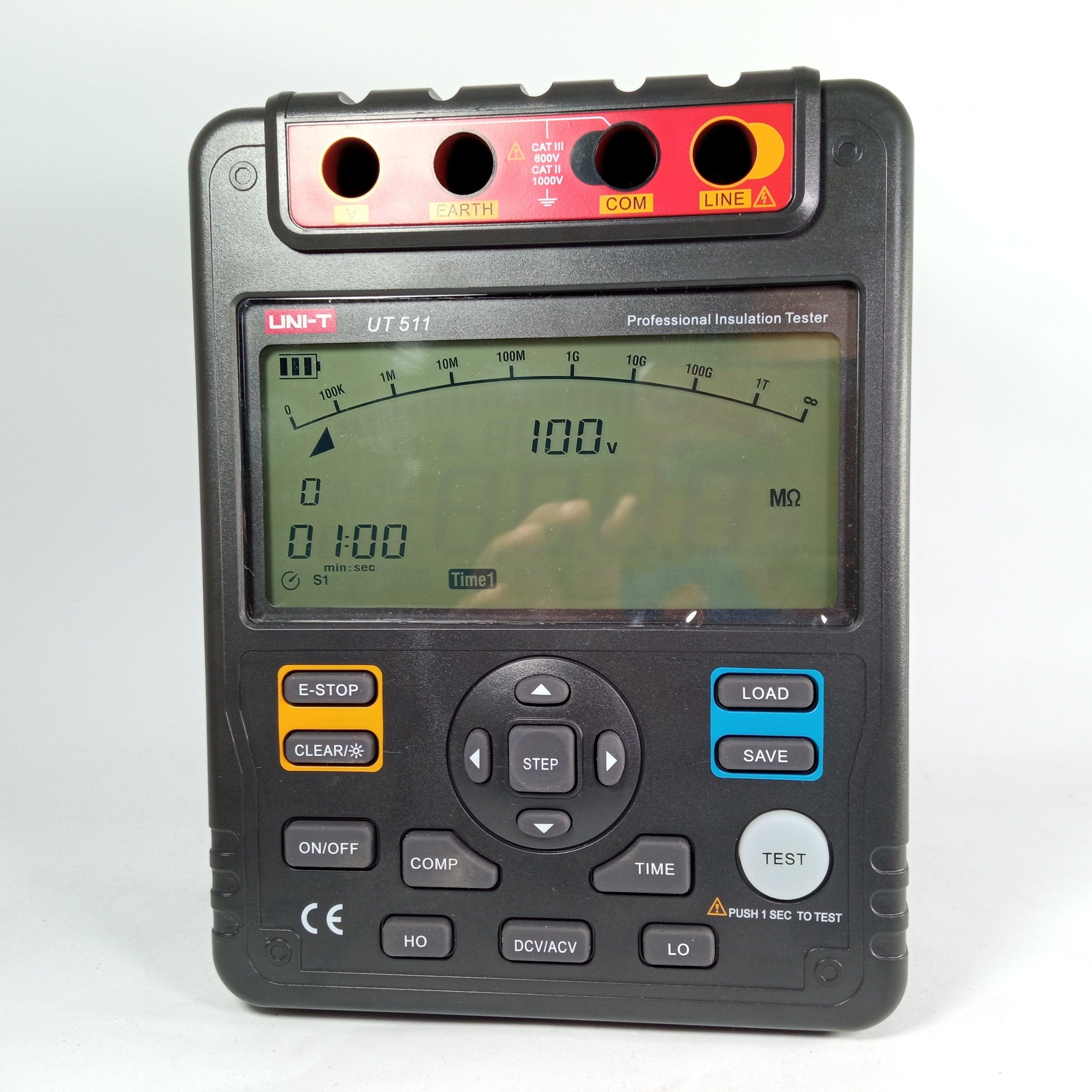 UNI T Digital Insulation Resistance Meter UT511 in Pakistan thumbnail 3