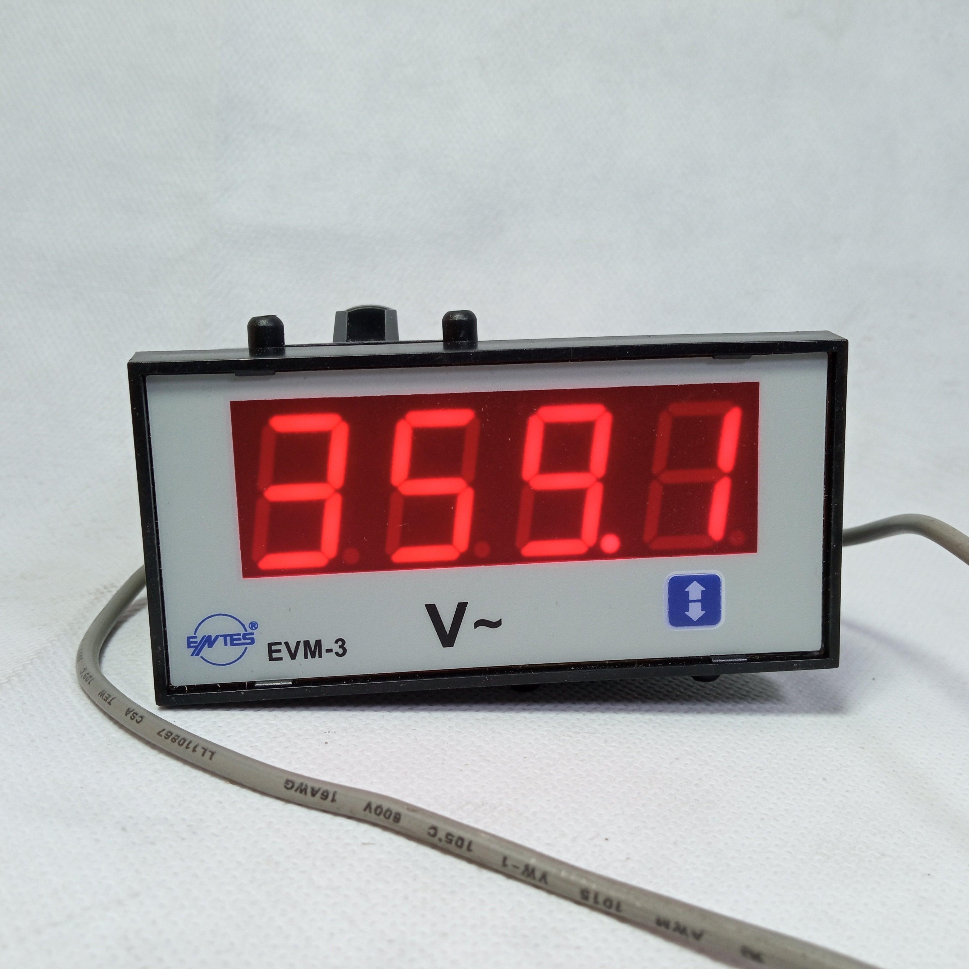 Digital voltage meter EVM-3 48x96mm digital panel meter in Pakistan thumbnail 6