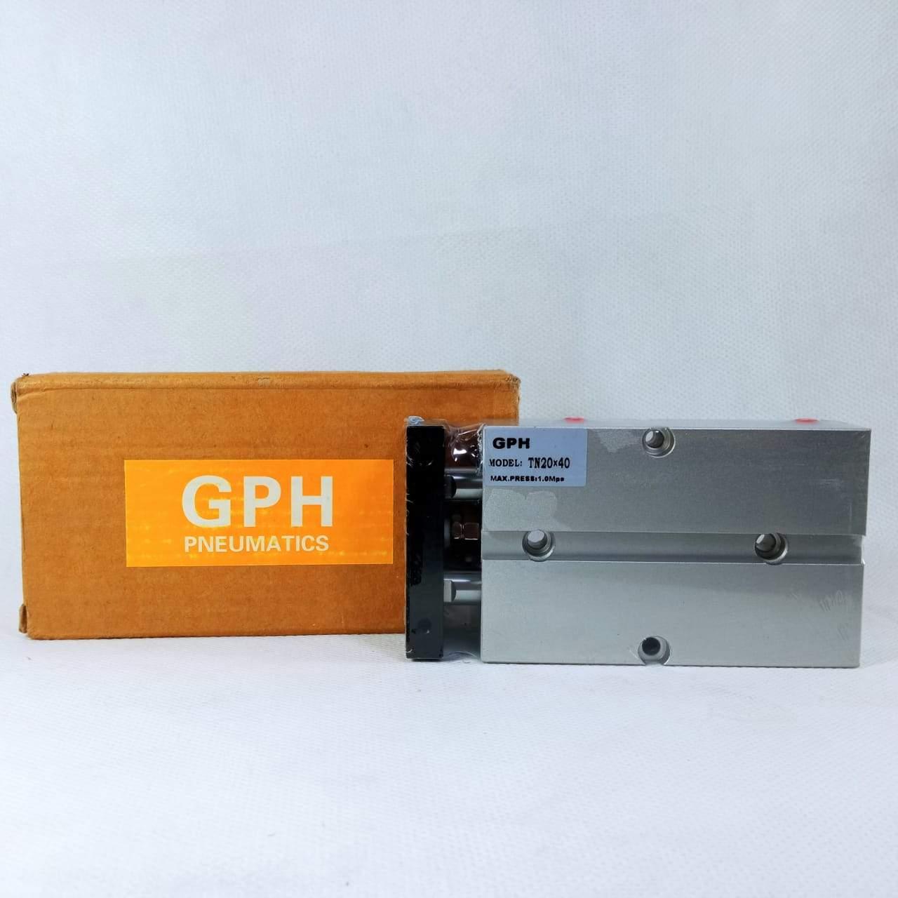 Pneumatic  Double Rod Aluminum Alloy Cylinder Bore in Pakistan - TN40x50