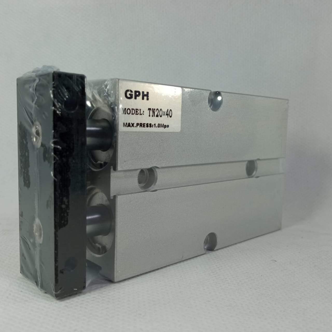 Pneumatic  Double Rod Aluminum Alloy Cylinder Bore in Pakistan - TN16X20 thumbnail 3