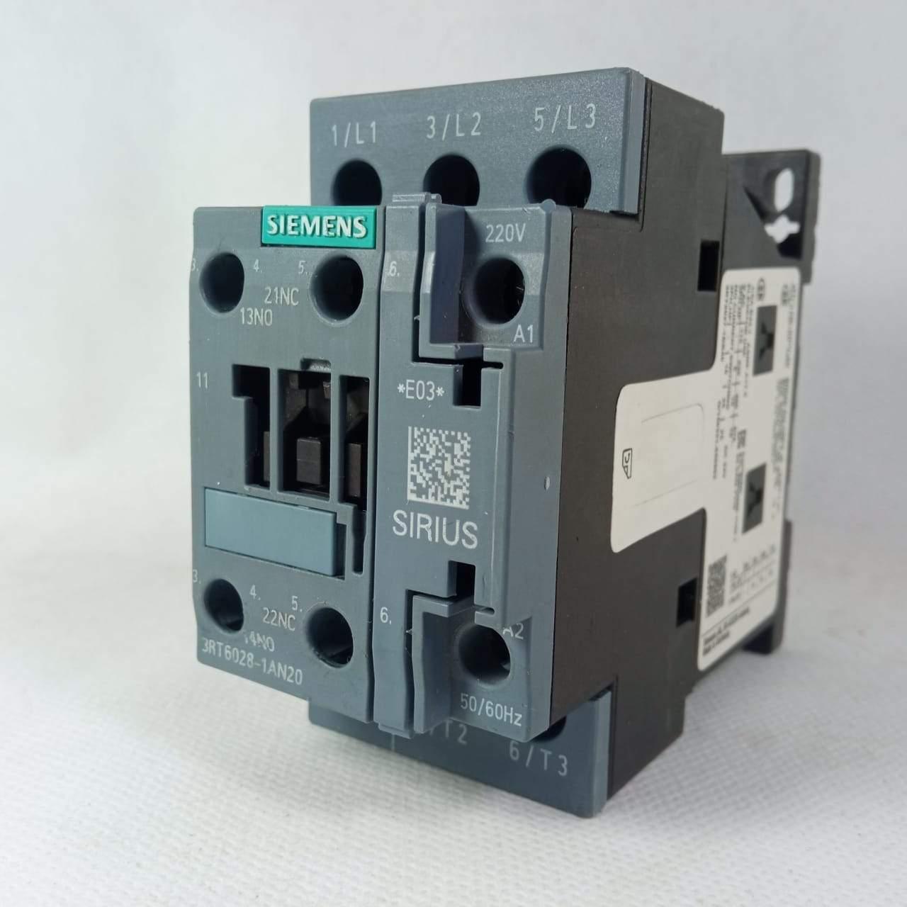 NEW Siemens contactor 3RT6028-1AN20 3RT6 028-1AN20 AC220V in Pakistan