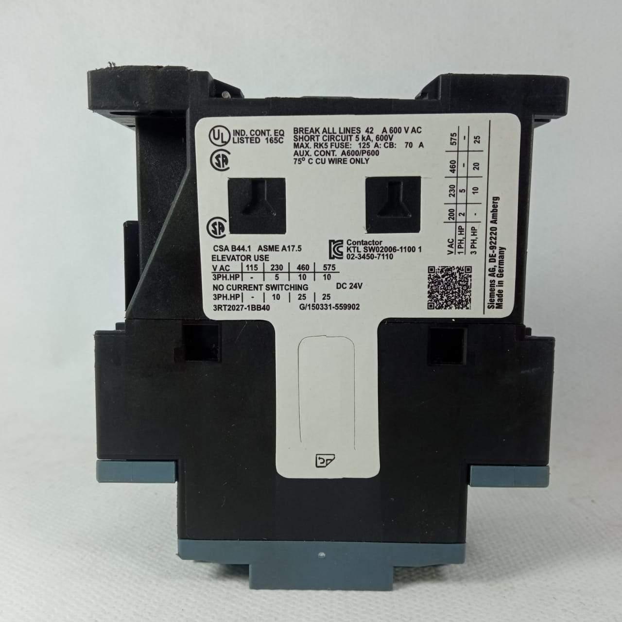 NEW Siemens contactor 3RT6028-1AN20 3RT6 028-1AN20 AC220V in Pakistan thumbnail 4