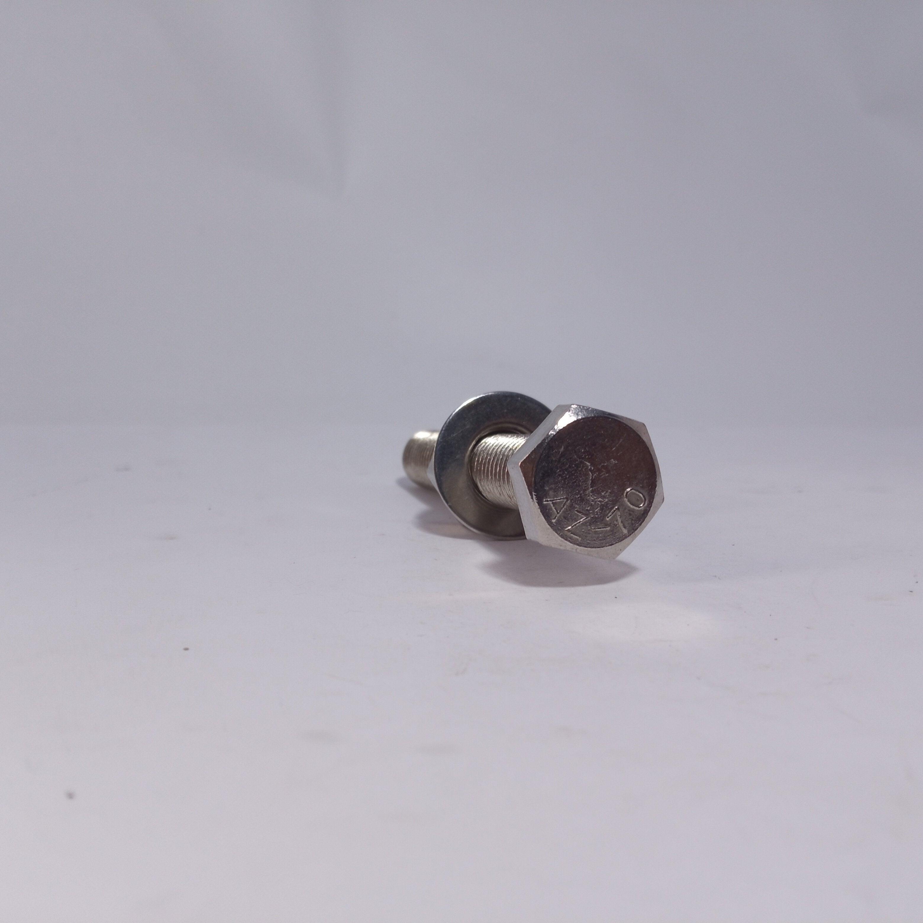 Nut bolt SS BOLT  Stainless steel screw in Pakistan - M12-60 thumbnail 2