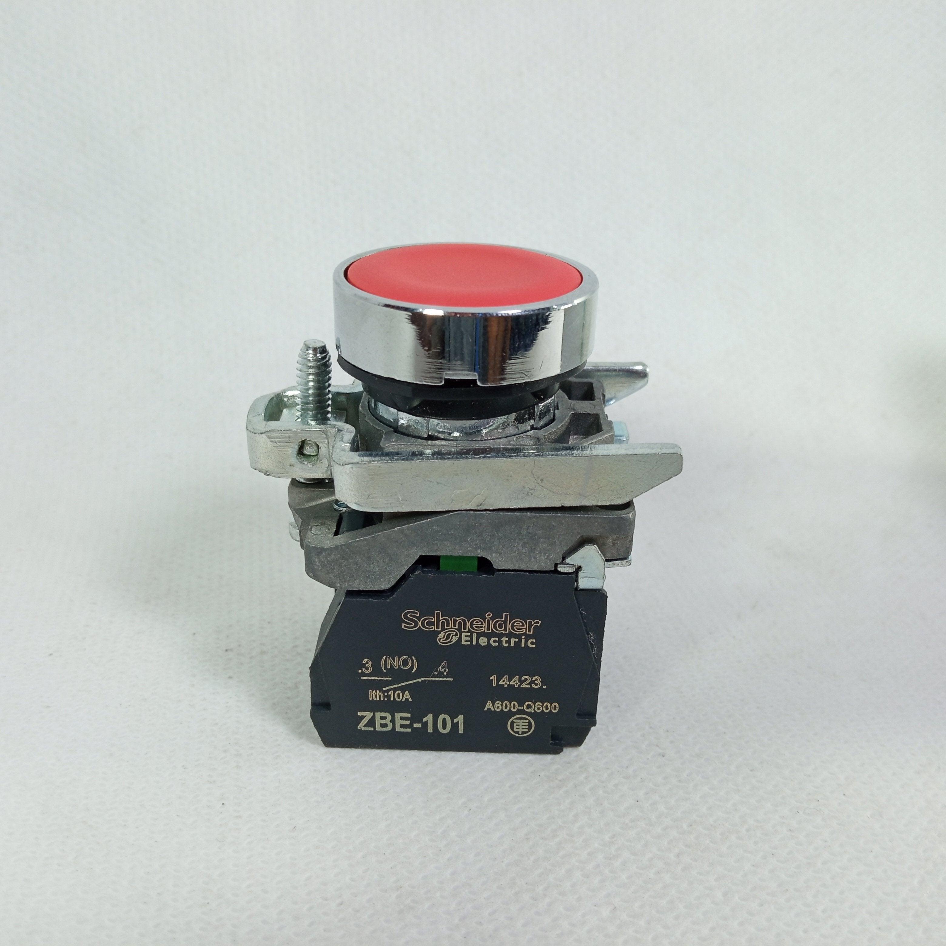 Schneider 22mm Push Button / Miniature Push Button On Off Switch in Pakistan - Green