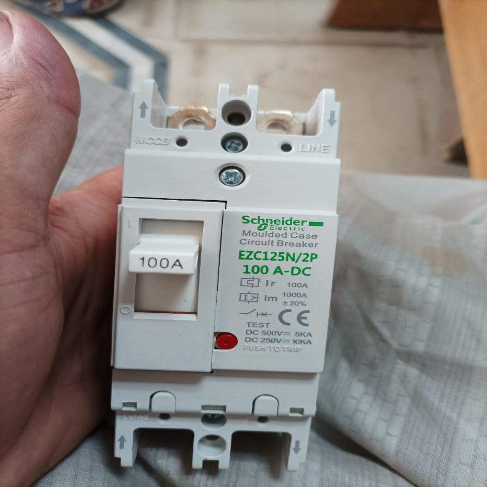 Schneider Electric DC Breaker EZC125N 2P in Pakistan - 125 Ampere