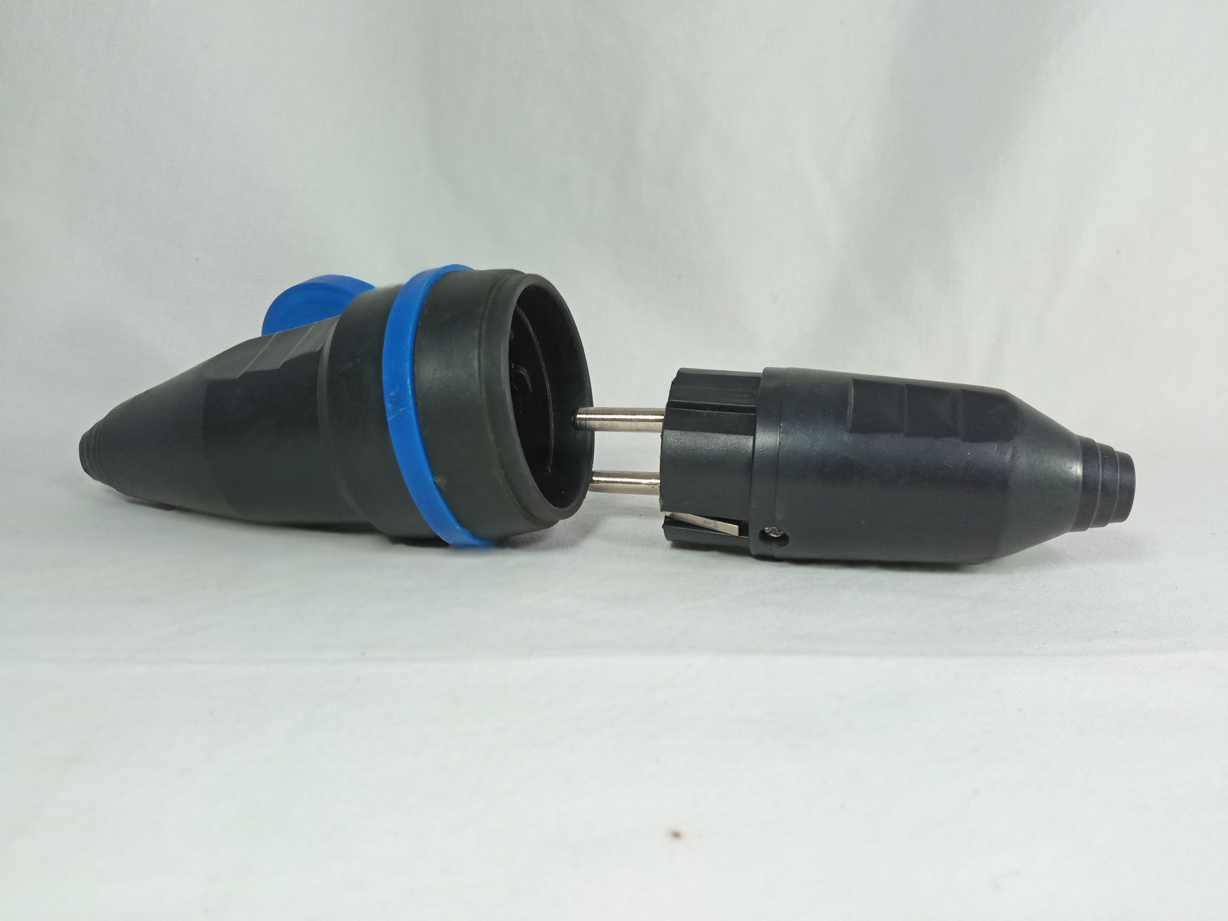16A 2Pin Industrial Plug Safety Male Female Connector 250V in Pakistan thumbnail 2