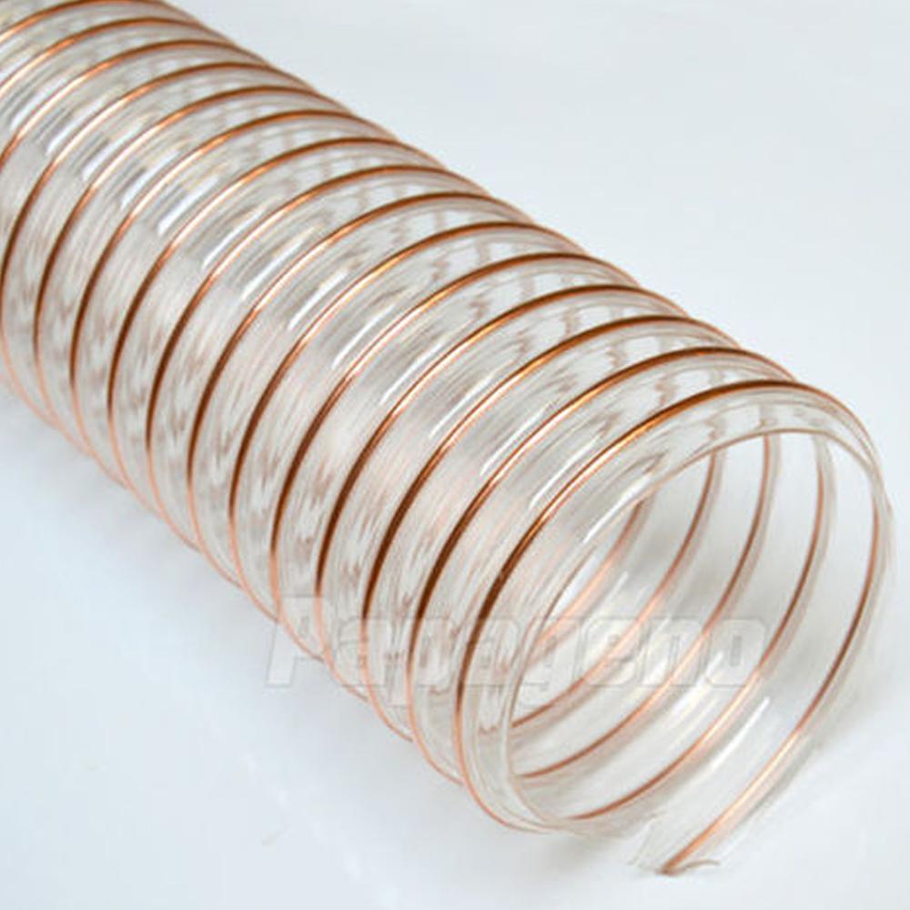 Transparent PVC Spring Hose Pipe in Pakistan - 5 inch thumbnail 2