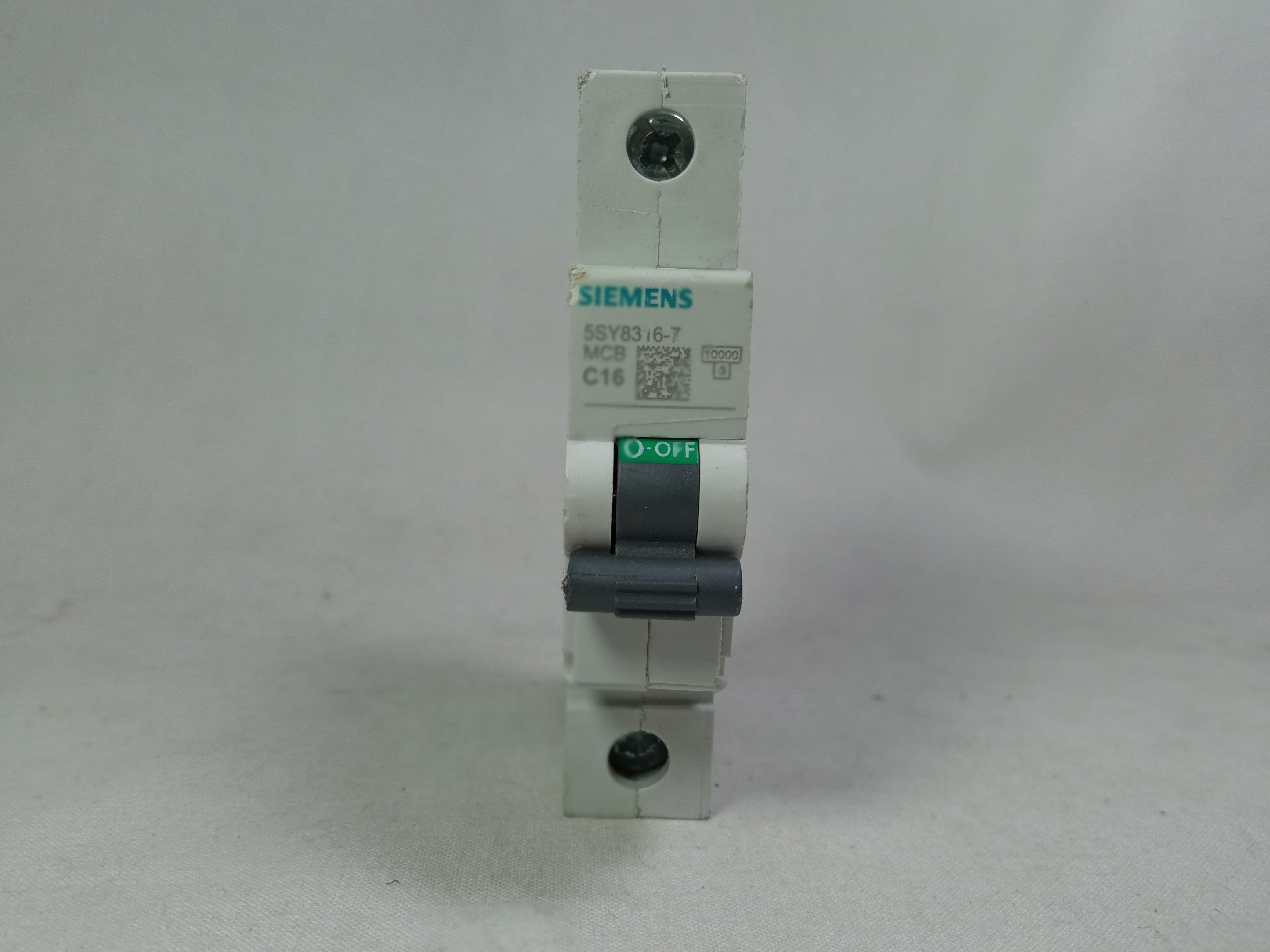 MCB AC Circuit Breaker 5SY4263-7 SEIMENS in Pakistan - 1 Pole / 16A thumbnail 8
