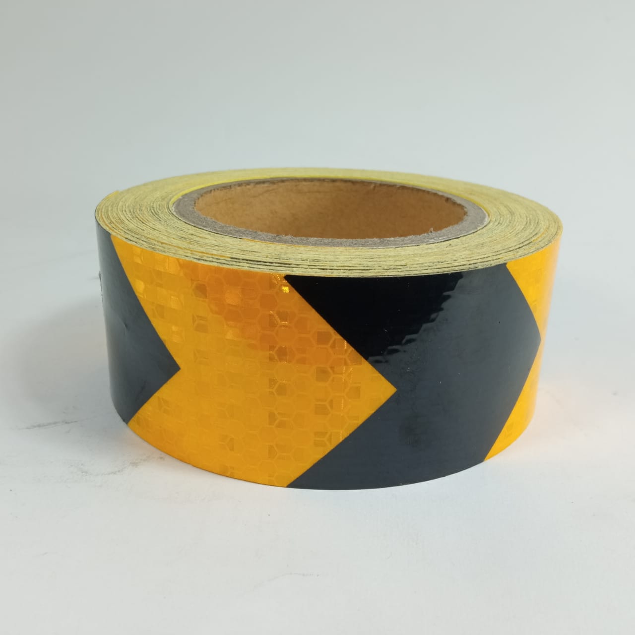 Reflector Arrow Tape China Made 50 Foot Roll in Pakistan - 2” x 50 Foot / Black & Gold thumbnail 5
