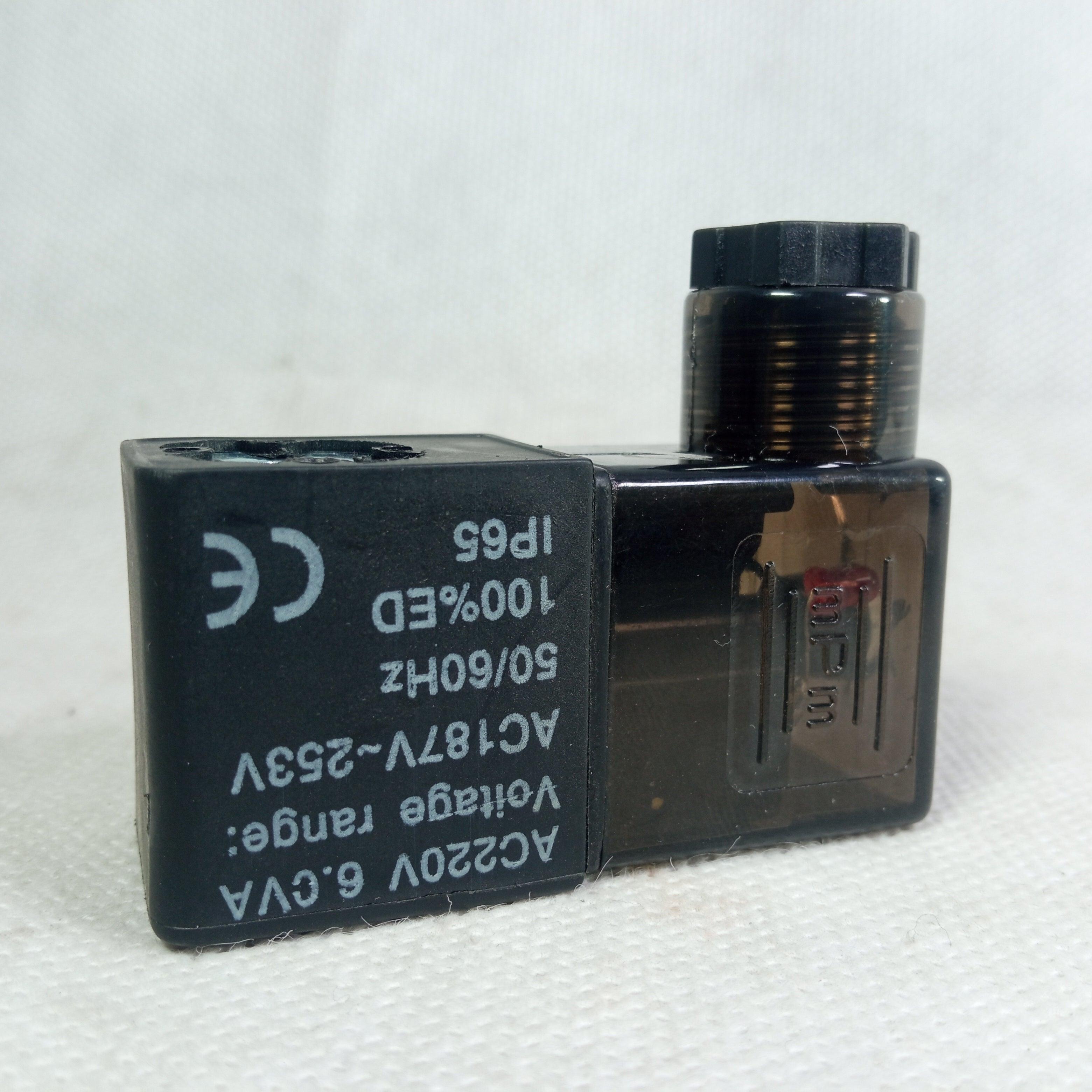Pneumatic Solenoid Valve Coil 4V210 DC 12V/24V AC 220V Coil in Pakistan - 24VDC thumbnail 2