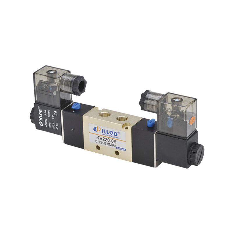 4V220-08 5 Way 2 Position 1/4" Pneumatic Solenoid Valve In Pakistan