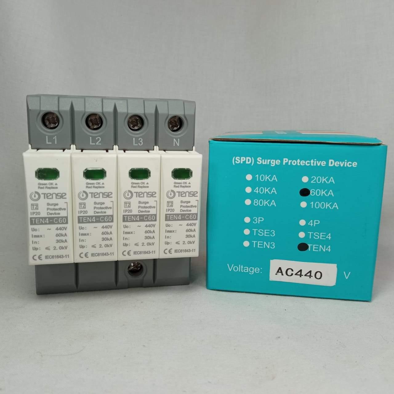 Surge Protective Device IP20 TEN2-C60 60KA 4 Pole AC (TENSE) in Pakistan - Feed Back thumbnail 2
