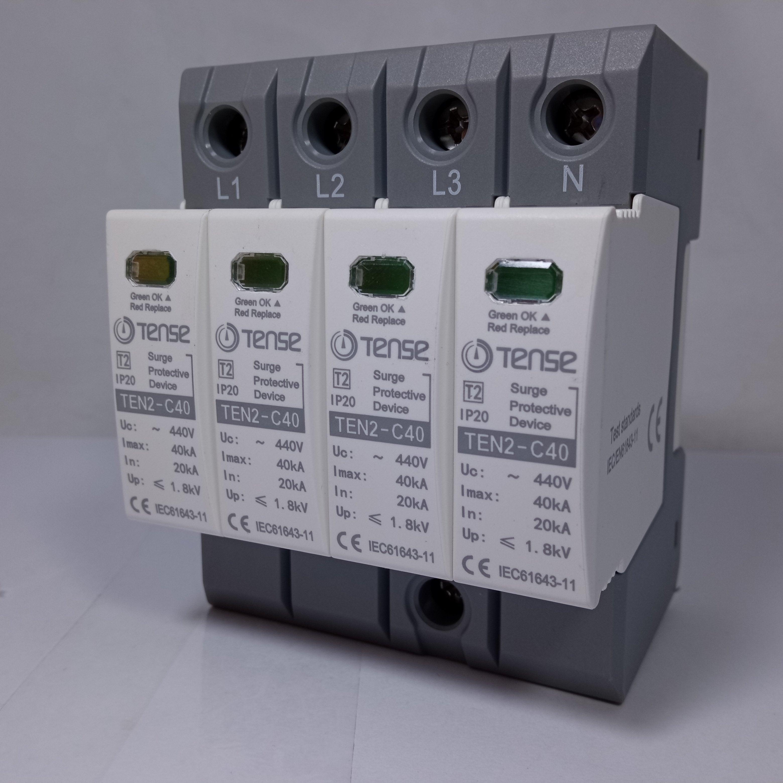 Surge Protective Device IP20 TEN2-C60 60KA 4 Pole AC (TENSE) in Pakistan - Feed Back thumbnail 5