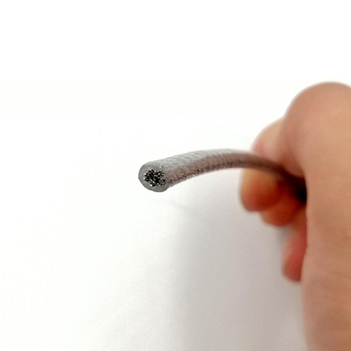 Steel wire rope clear PVC insulated (10 foot) - 4mm thumbnail 4