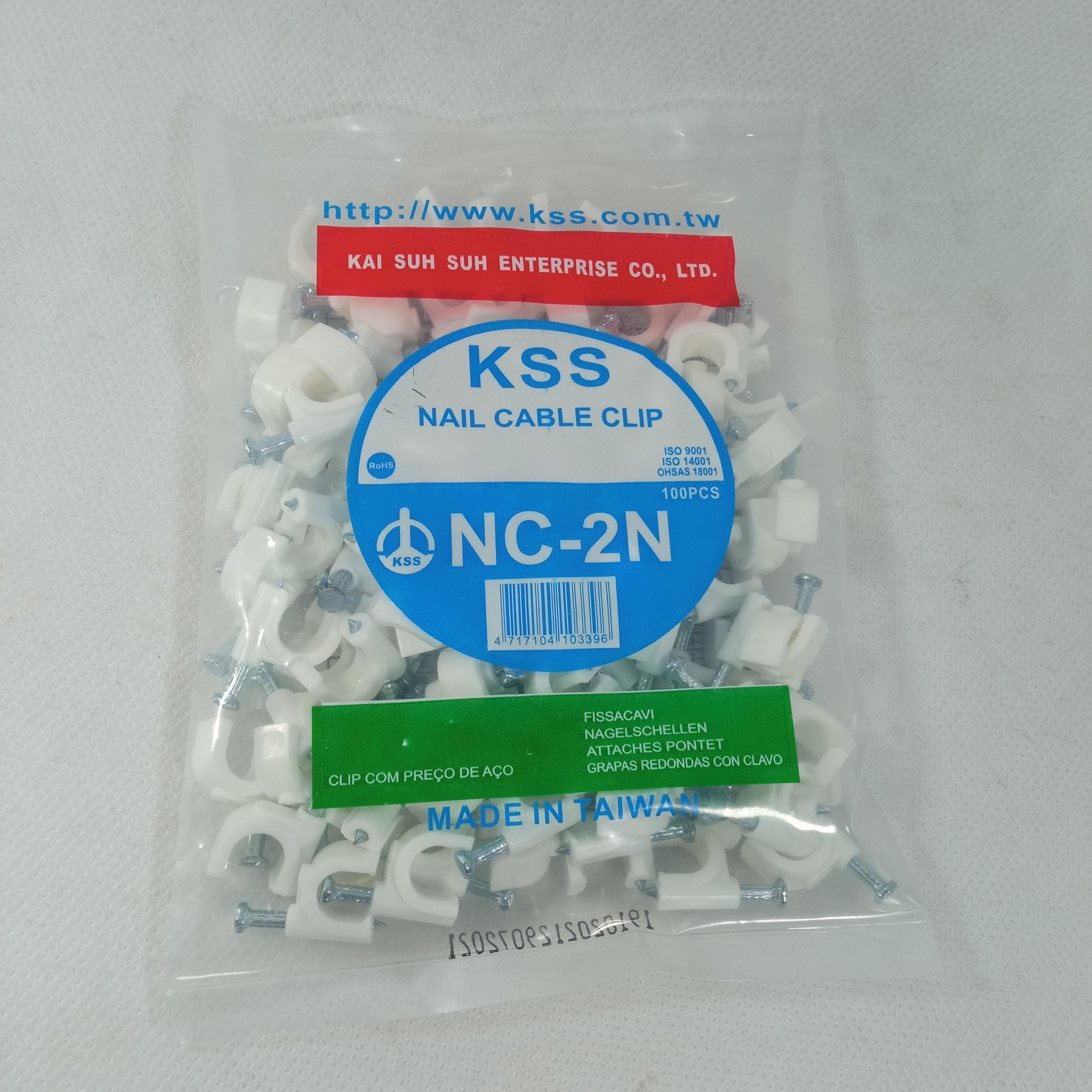 KSS Nail Clamp Cable Clip Wire Clip Different Sizes in Pakistan - 4mm thumbnail 3