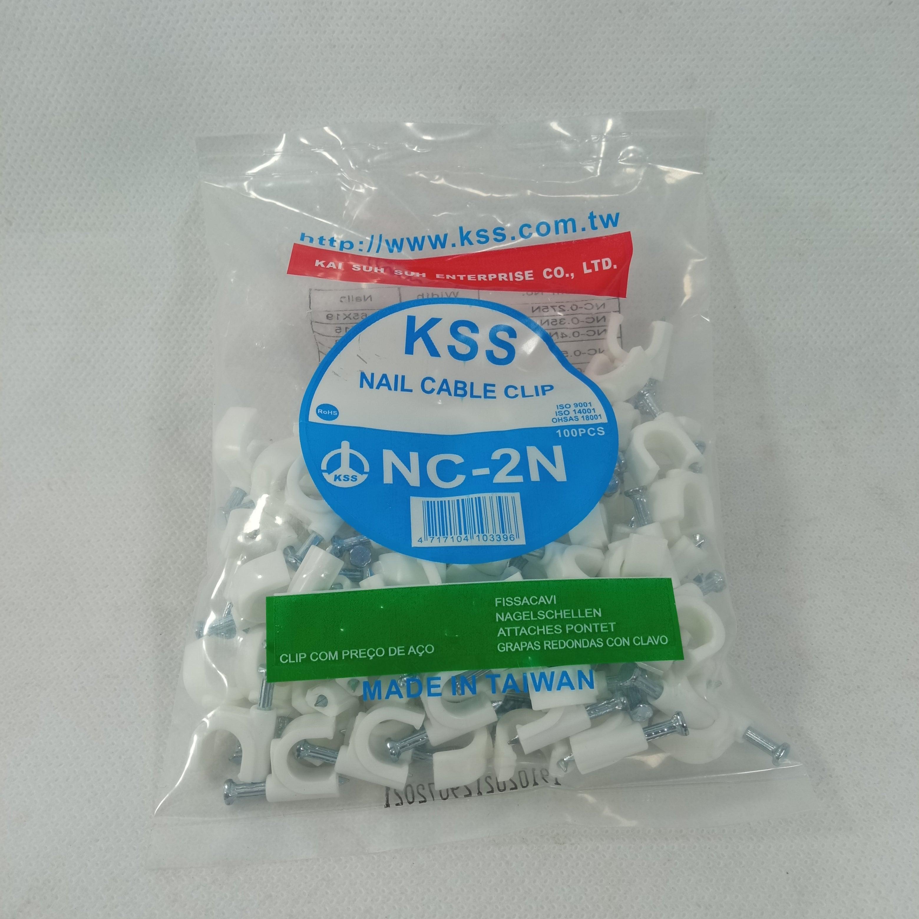 KSS Nail Clamp Cable Clip Wire Clip Different Sizes in Pakistan - 12mm thumbnail 5