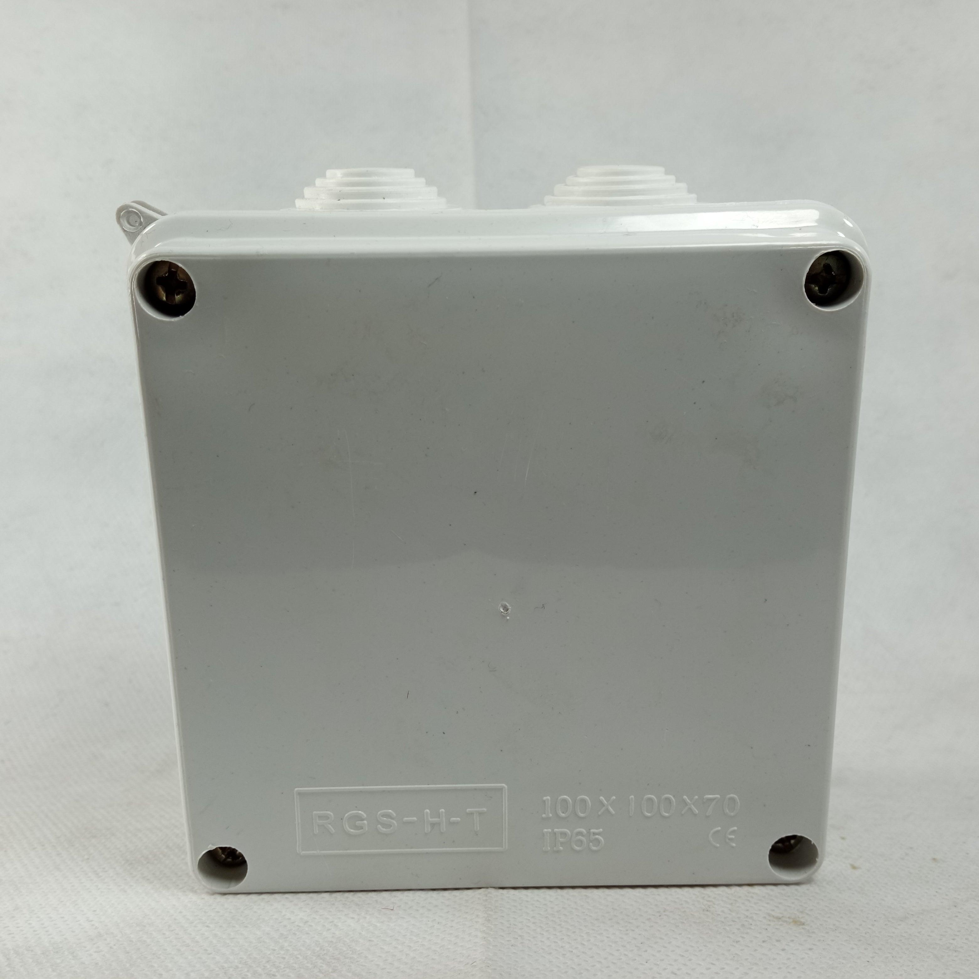 White Junction Box For Pipe Fittings Size 4 x 4 in Pakistan