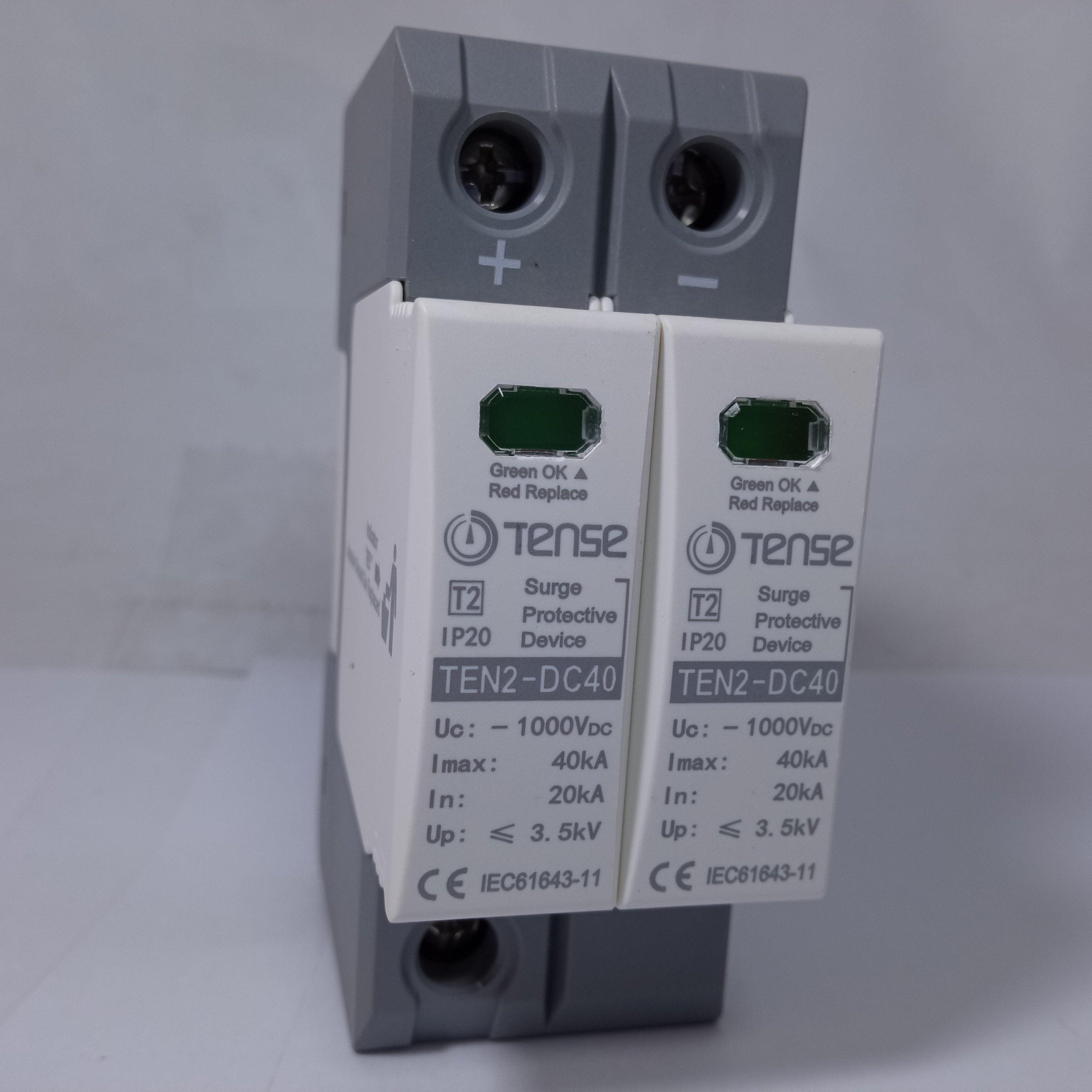 TENSE DC Surge Protective Device IP20 TEN2-DC40 40KA 2 Pole in Pakistan - Feed back thumbnail 5