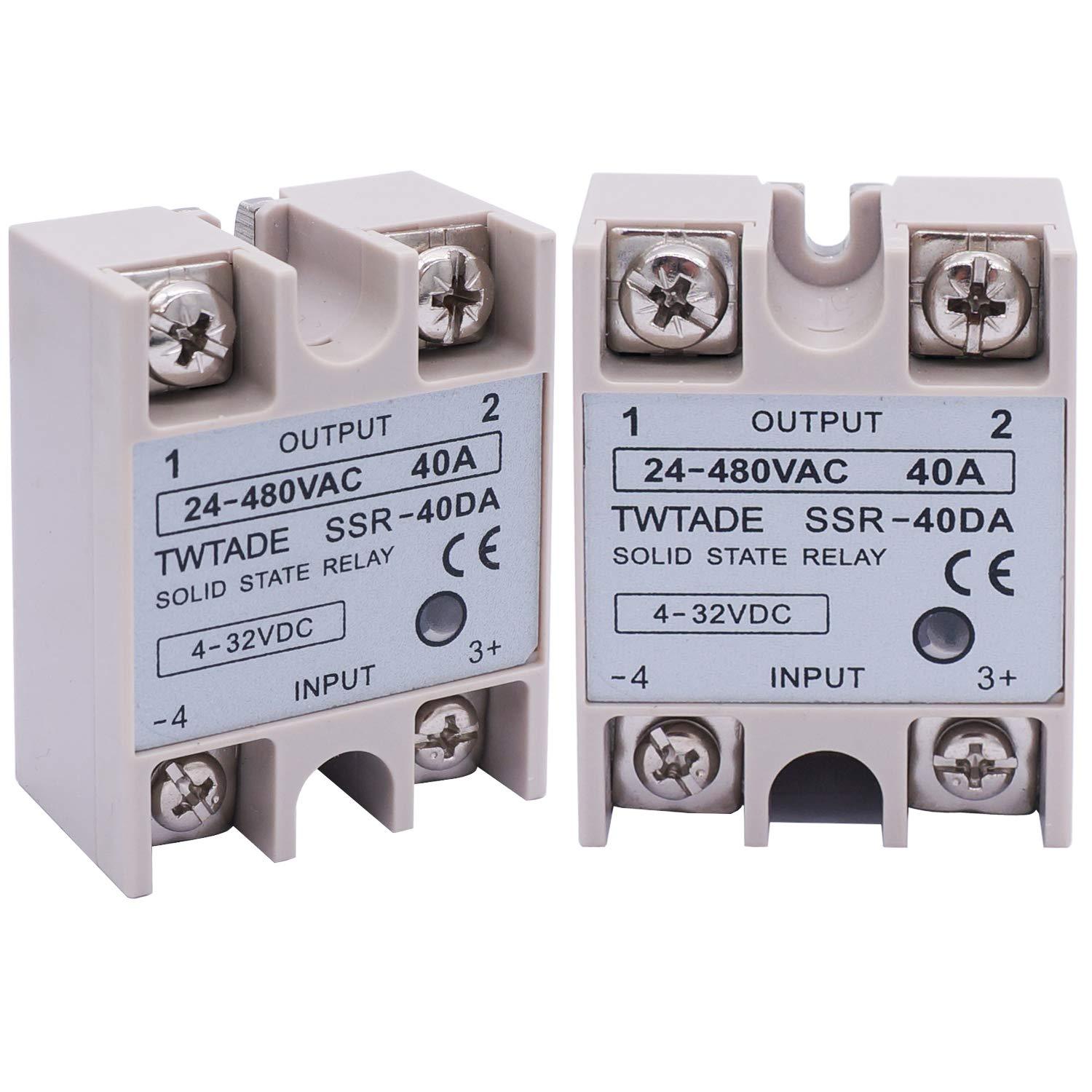Solid State Relay 40 Amp ssr-40da thumbnail 2