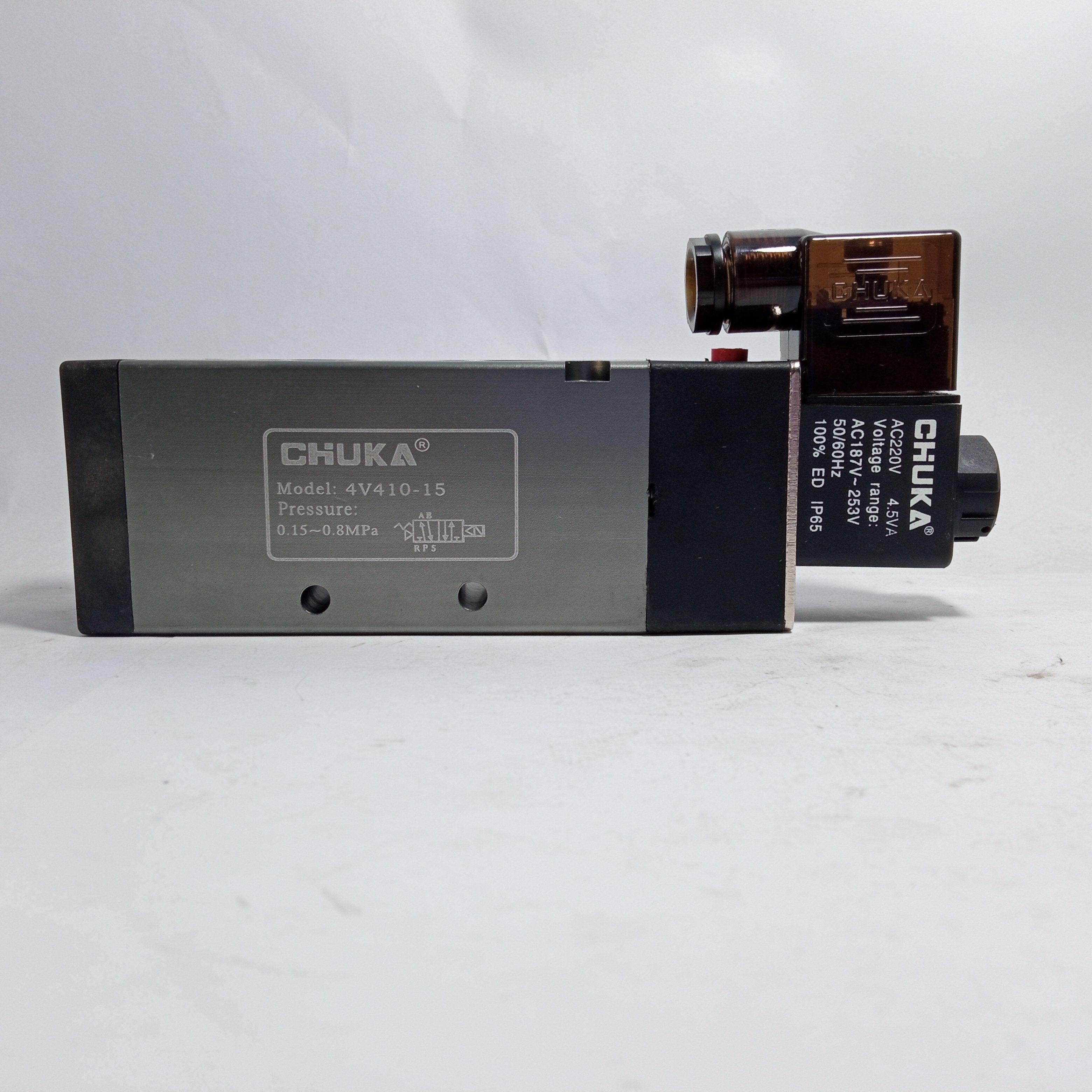 Solenoid Valve 4v210-08 4V310-10 4V410-15 two Way Valve (Chuka) - 4V310-10 thumbnail 3