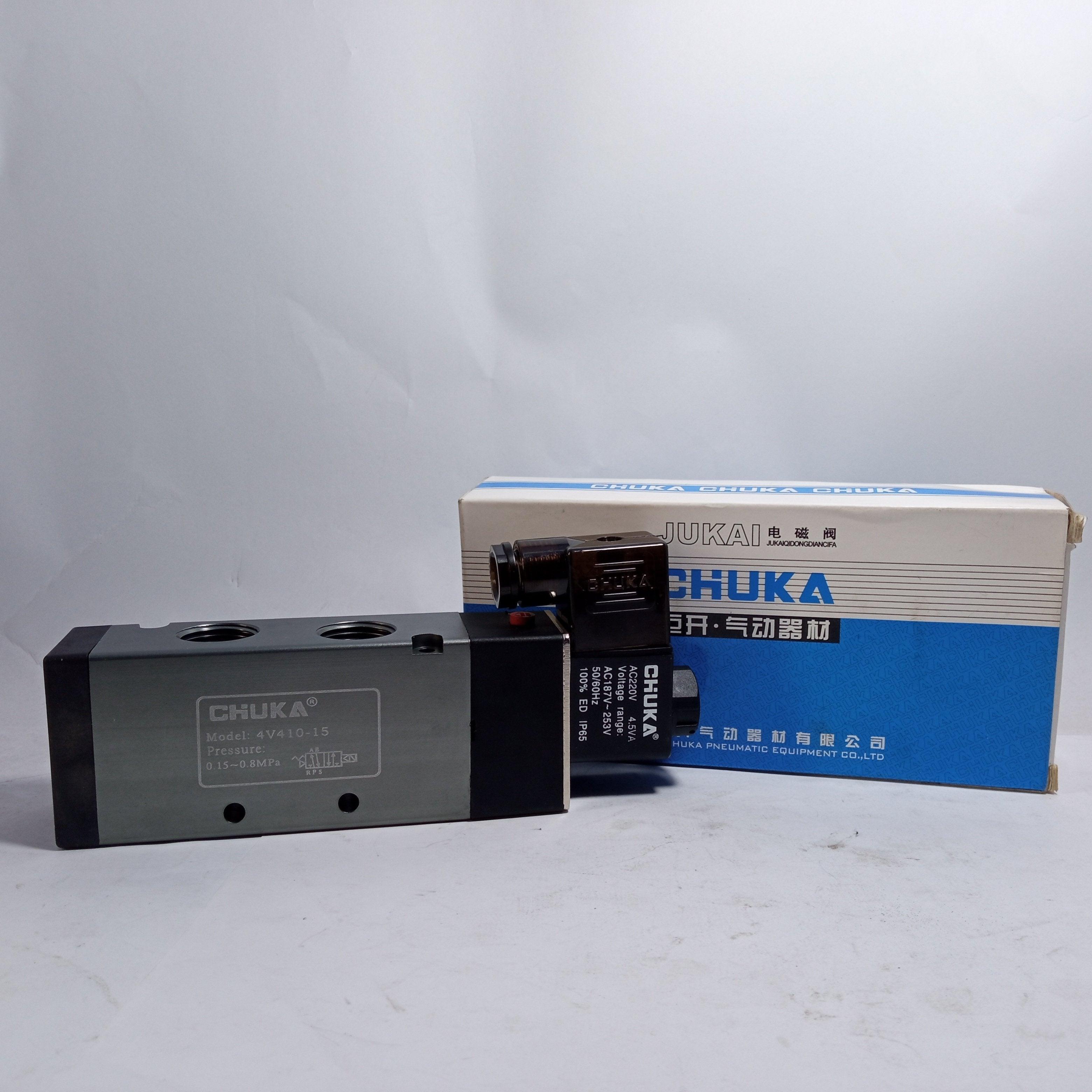 Solenoid Valve 4v210-08 4V310-10 4V410-15 two Way Valve (Chuka) - 4V310-10 thumbnail 7