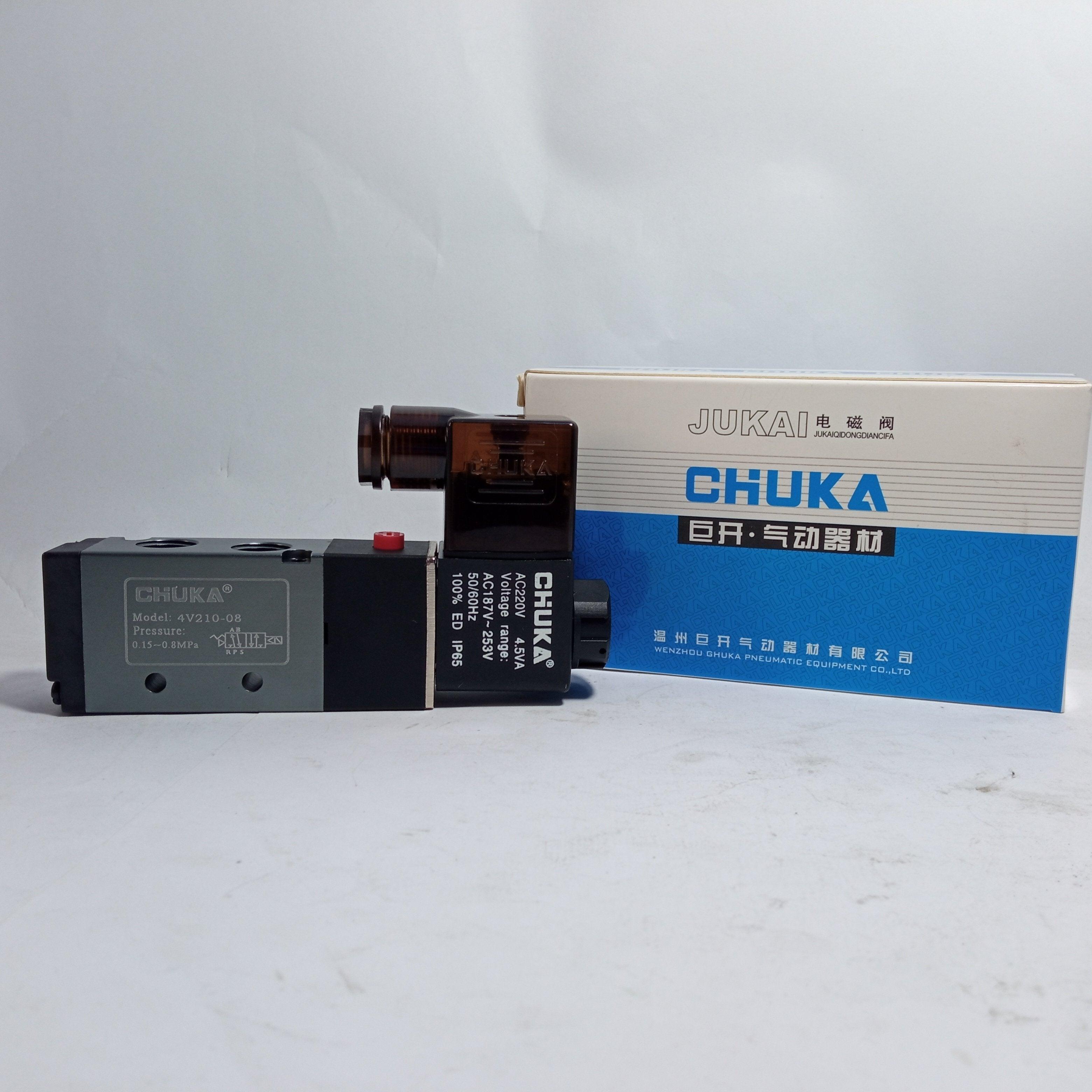 Solenoid Valve 4v210-08 4V310-10 4V410-15 two Way Valve (Chuka) - 4V410-15 thumbnail 5