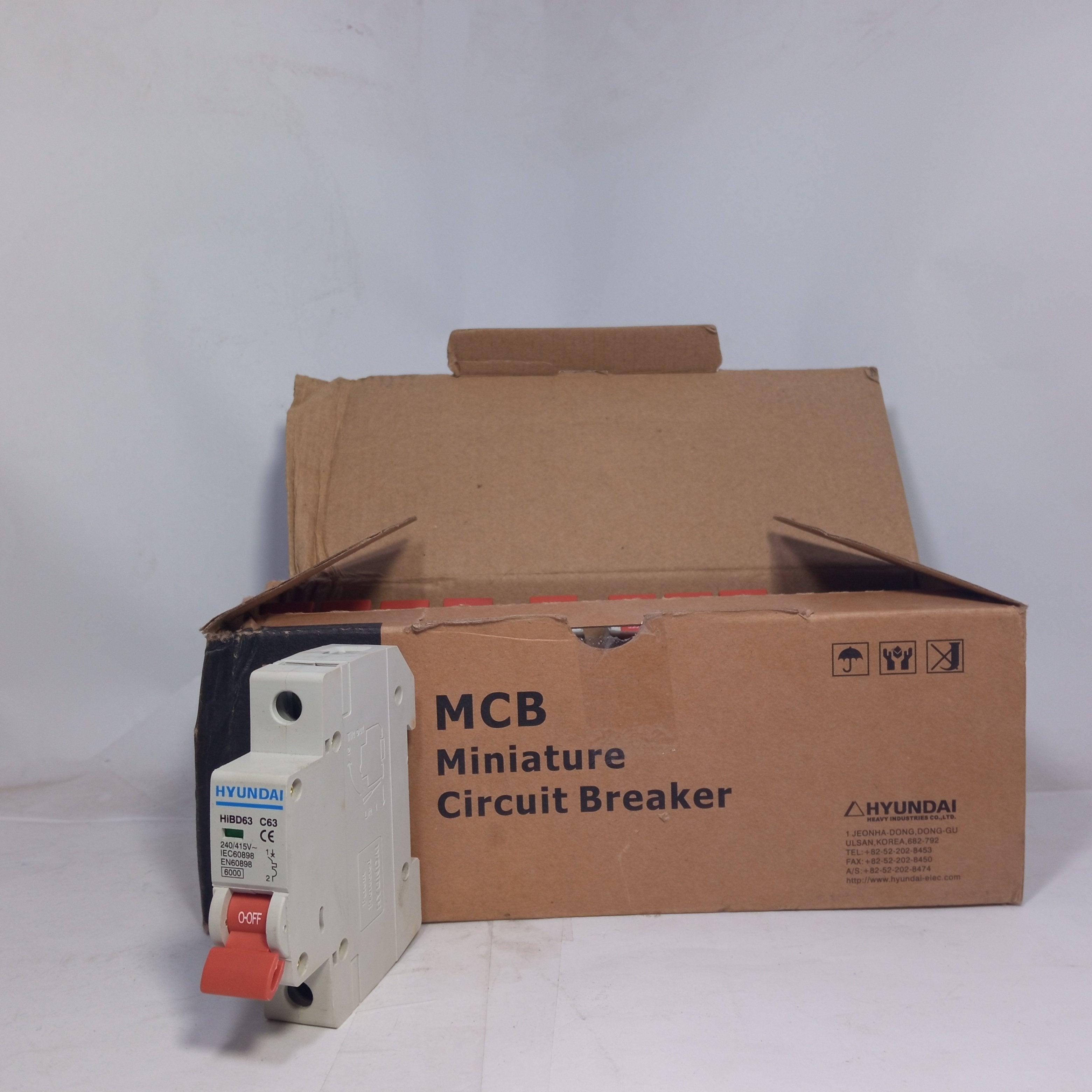 HYUNDAI Miniature Circuit Breaker EN60898 HIBD63 in Pakistan - 6A thumbnail 5