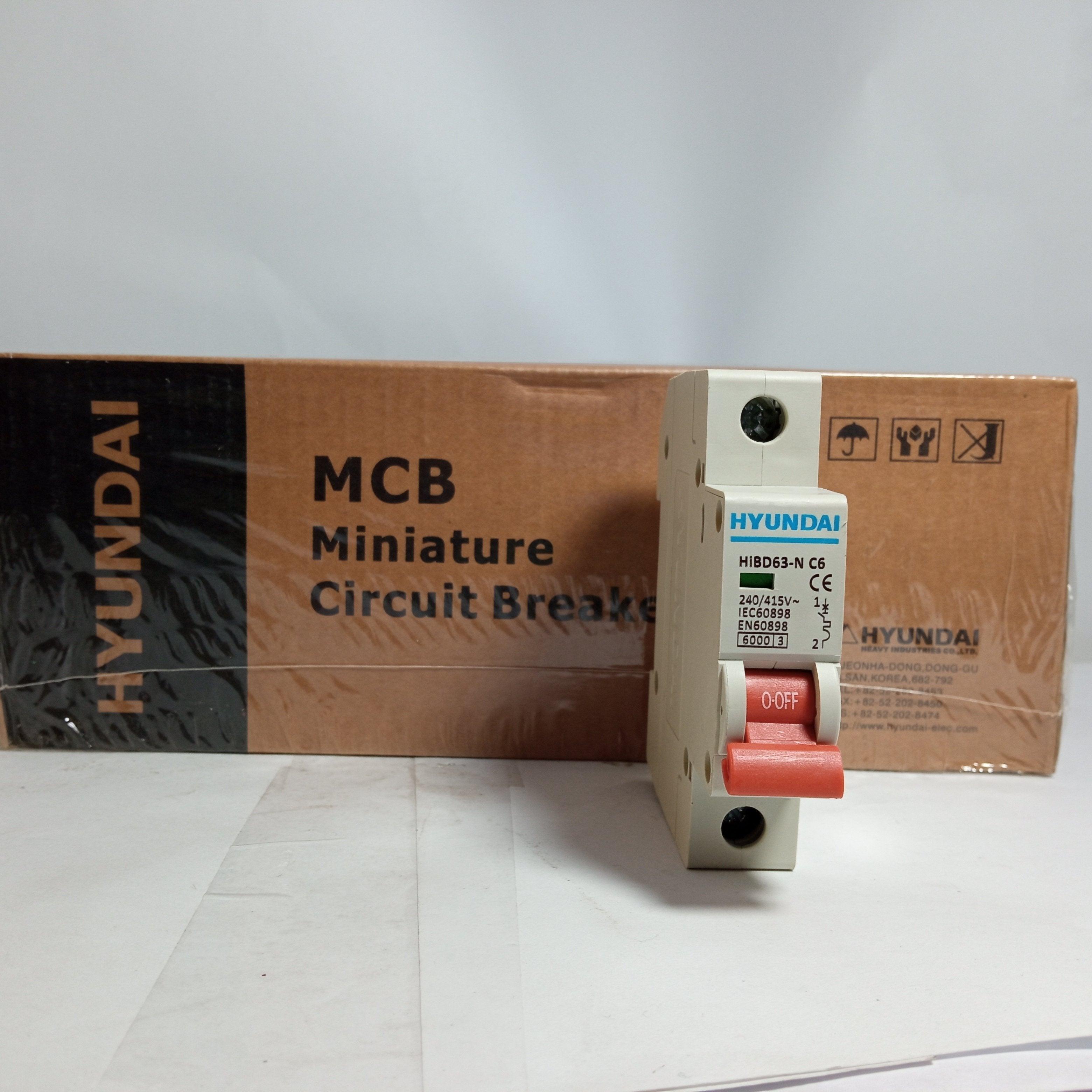 HYUNDAI Miniature Circuit Breaker EN60898 HIBD63 in Pakistan - 63A thumbnail 3