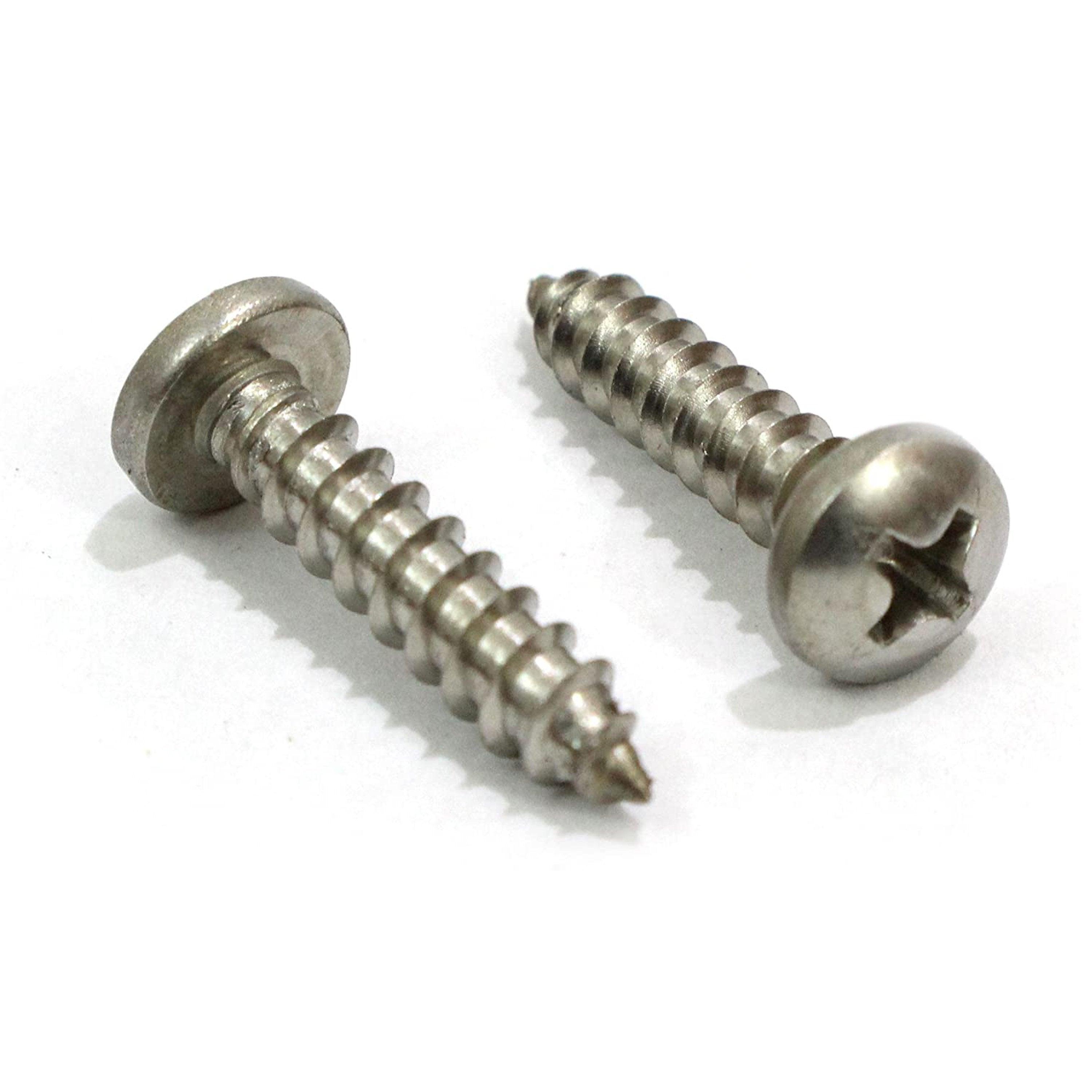 Pan Head Wood Screws (100 pc) taping screw - 3/8*4