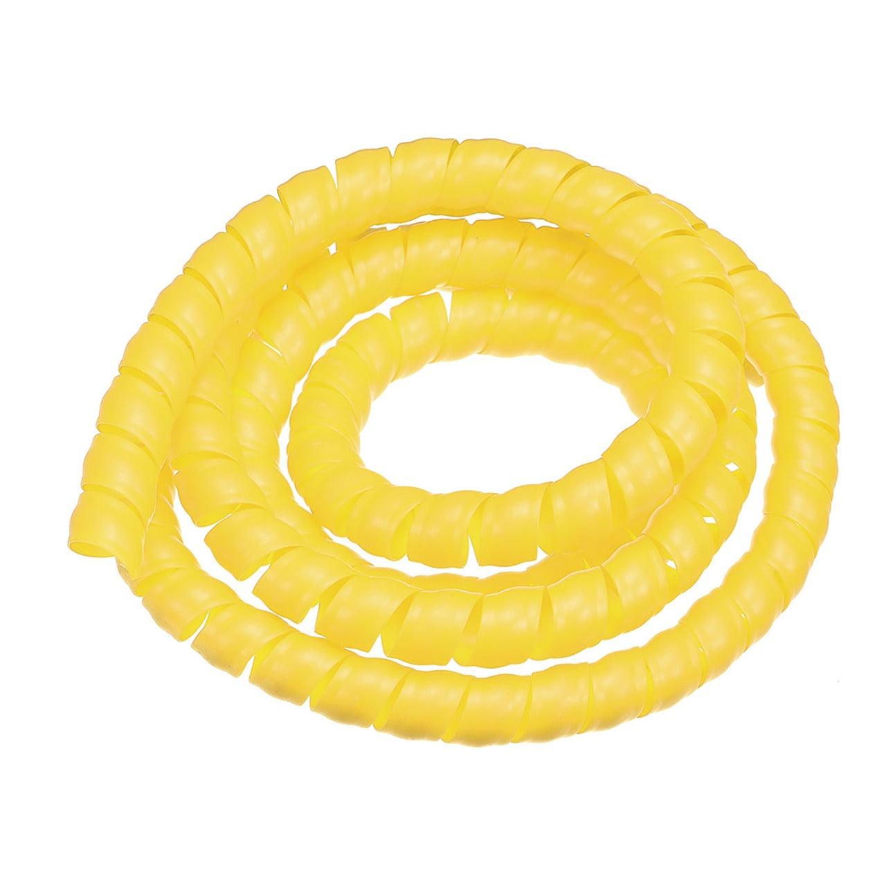 Yellow Insulation Spiral Sleeves for Cable Management 3meter in length - 16mm