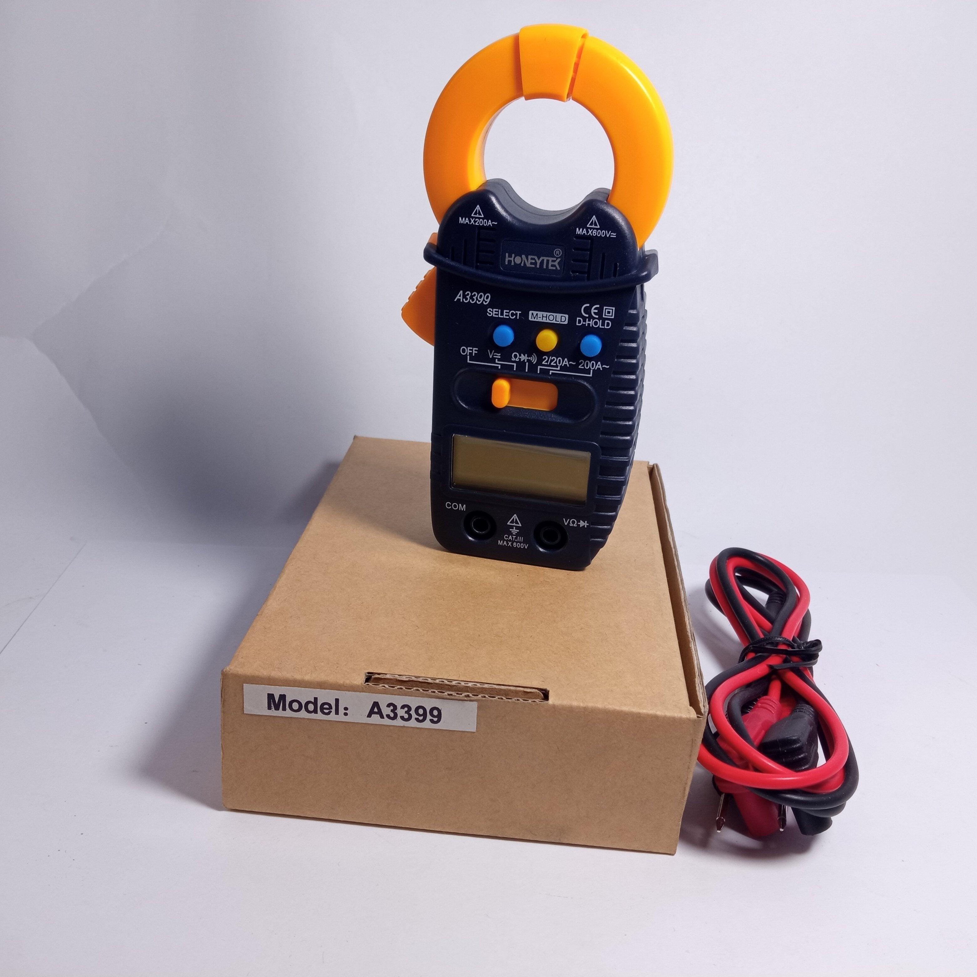 HONEYTEK Mini Digital Clamp A3399 Multimeter in Pakistan thumbnail 2
