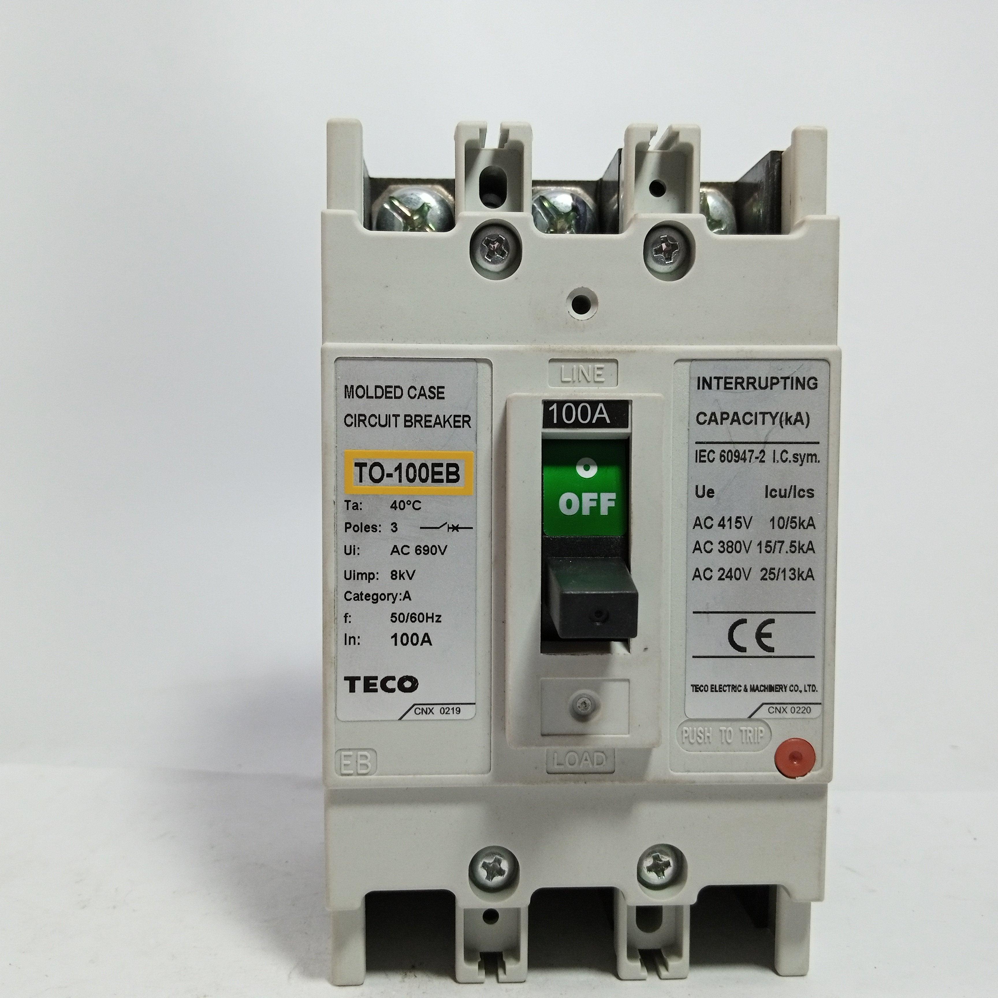 AC circuit breaker TO Series E type, 400V up to 15kA in Pakistan - 200