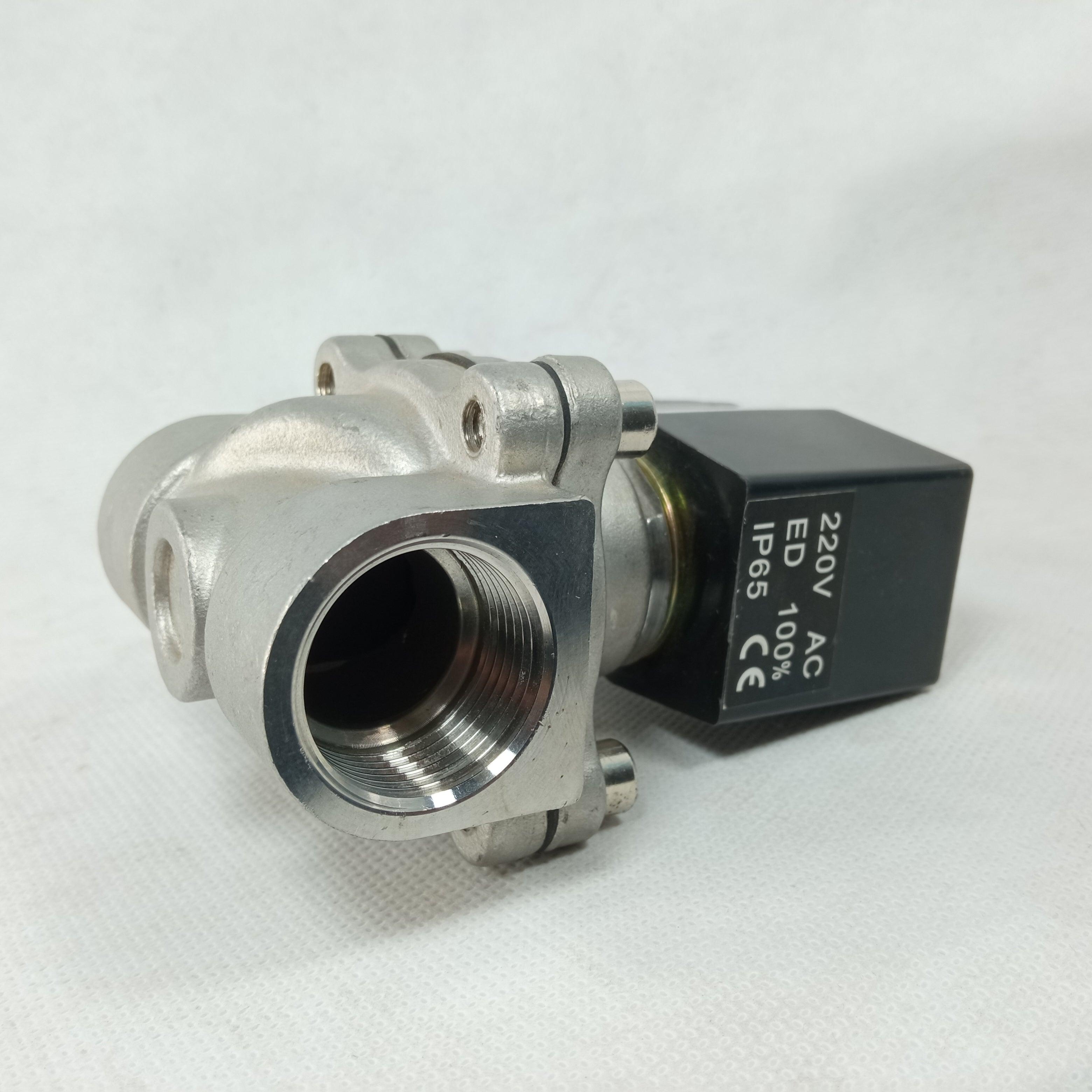Solenoid Valve SS AC220V in Pakistan - 1 inch thumbnail 5