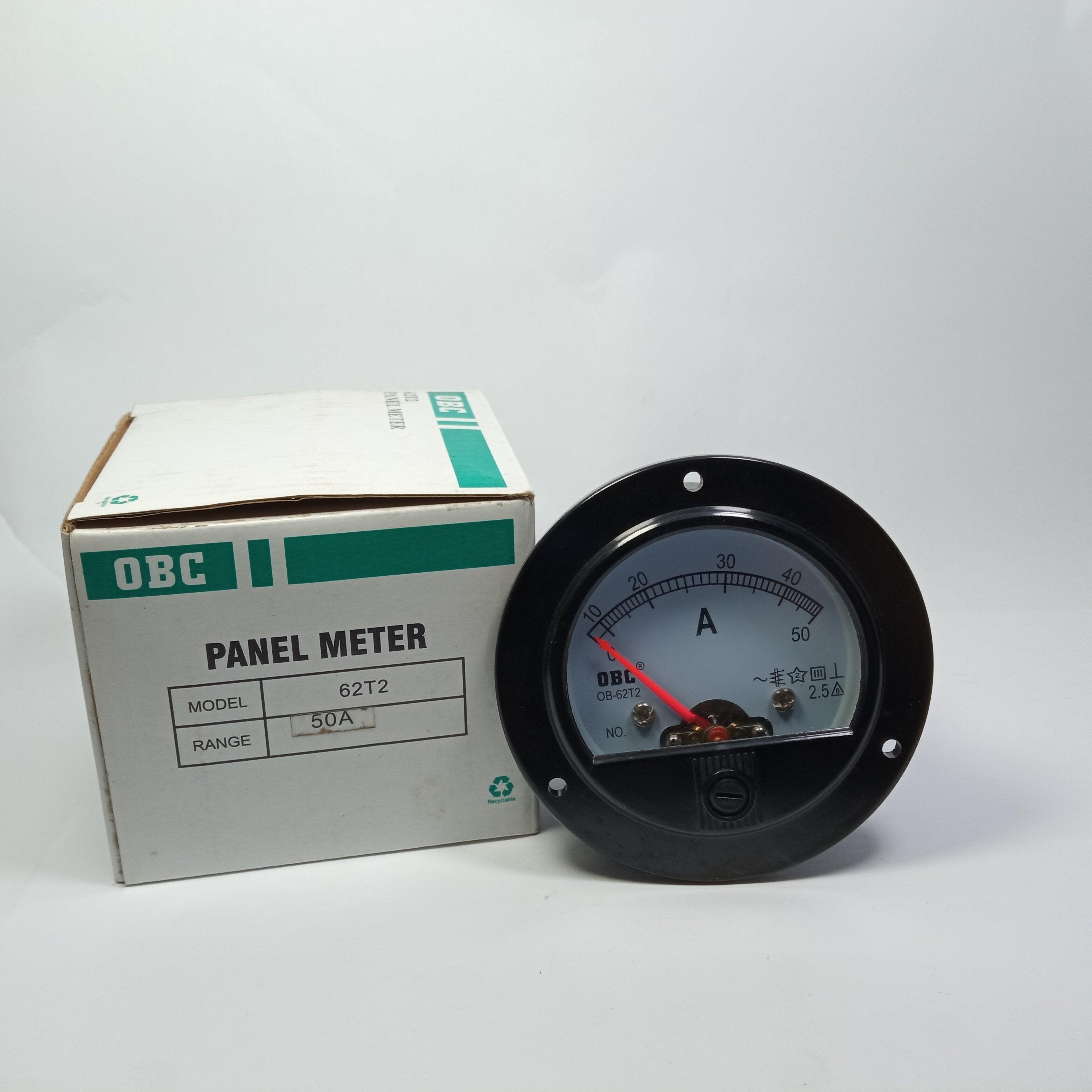 OBC OB-62T2 Panel Meter Range 50A - Volt Meter thumbnail 2