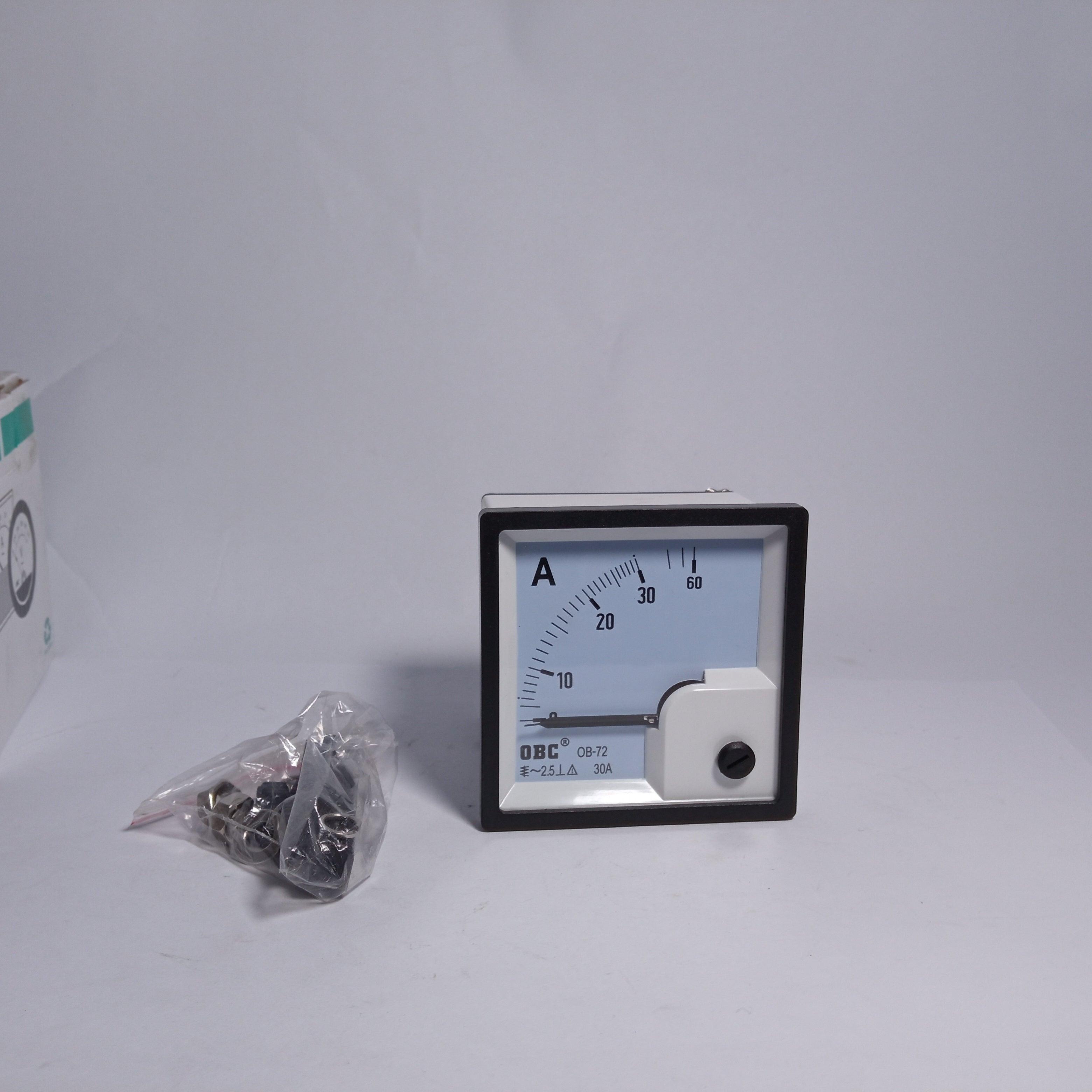 OBC OB-72 Panel Meter 72 x 72 Range 30A thumbnail 3