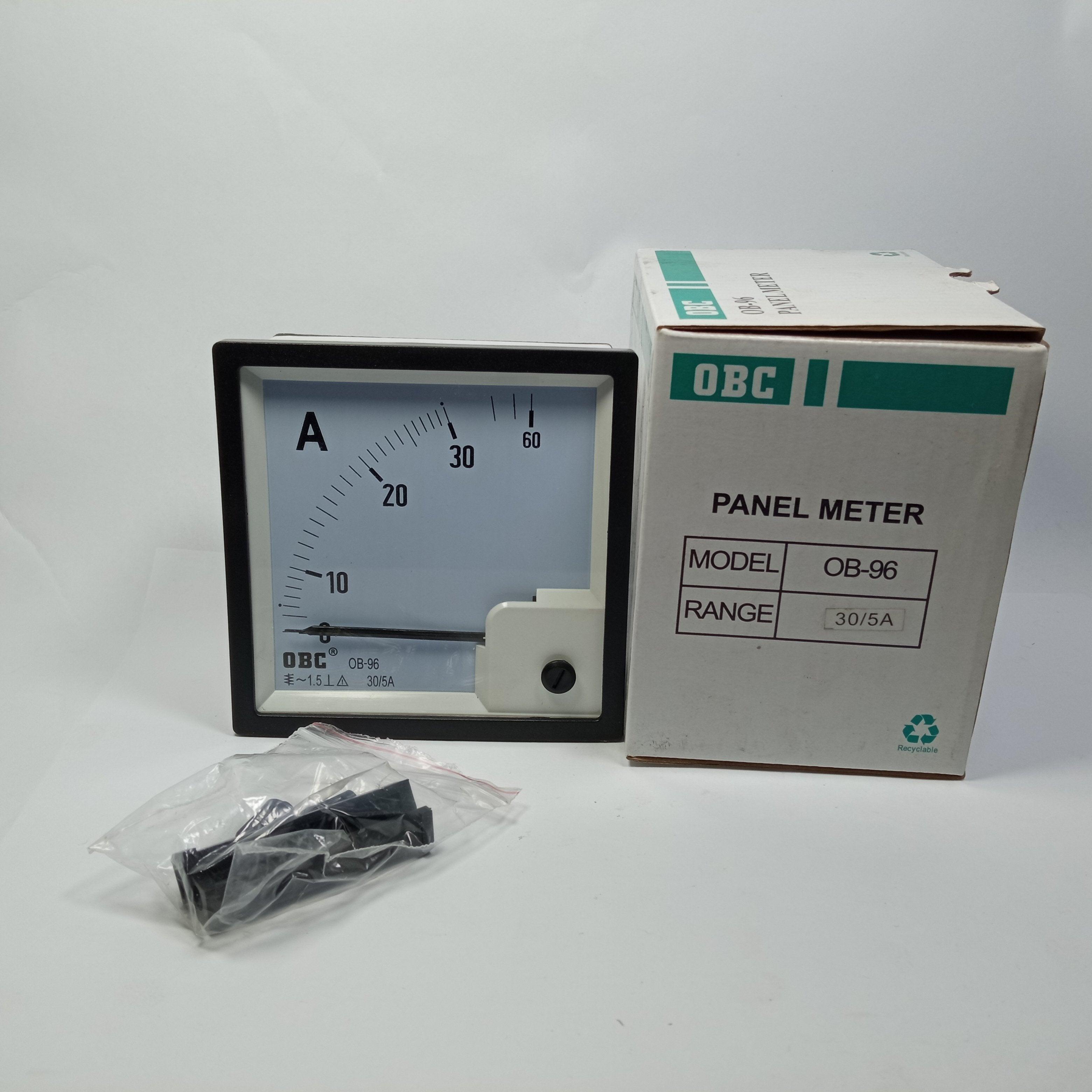 OBC OB-96 Panel Meter AC Voltmeter 30/50A thumbnail 2