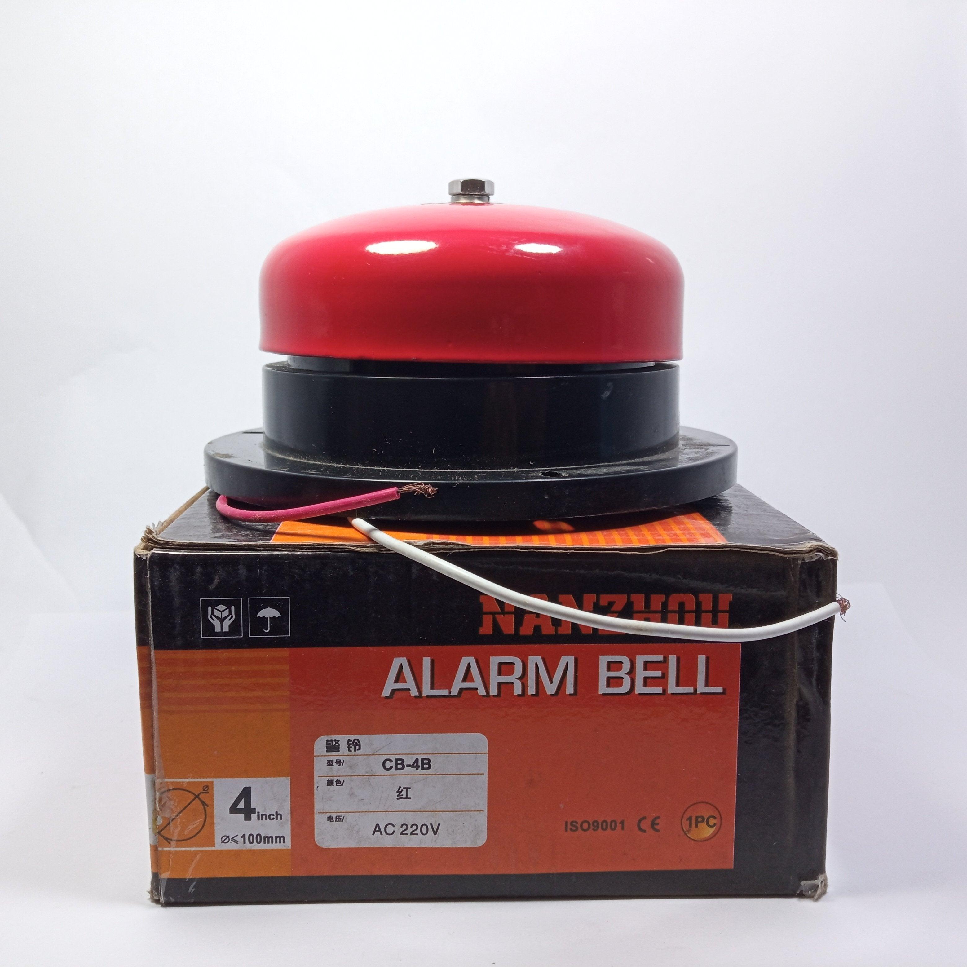 CB-4B Industrial Electric Riser Hood AC220V Fire Alarm Bell - 8 Inch thumbnail 2